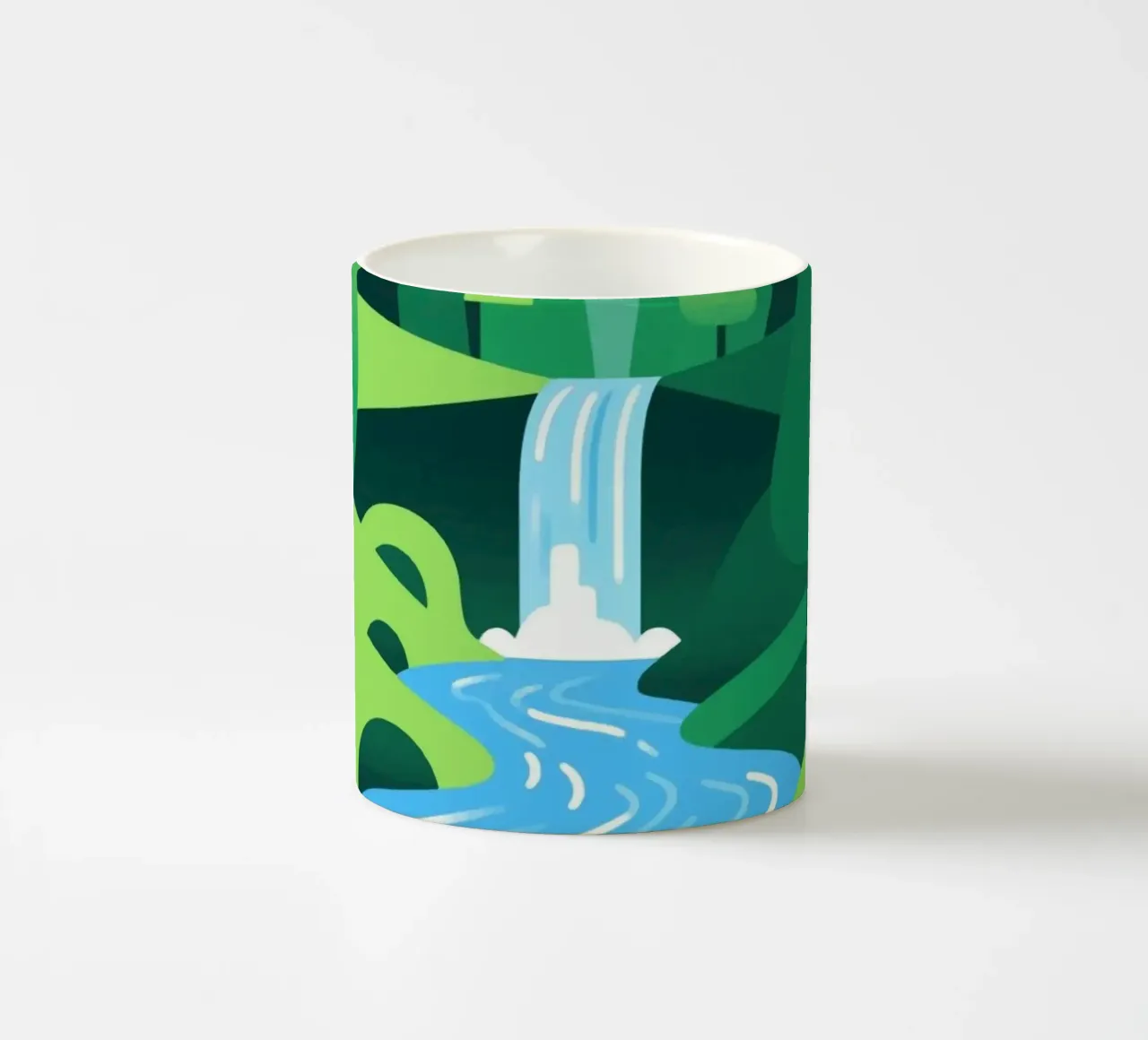 Foresta autunnale tazza in ceramica da knowledge