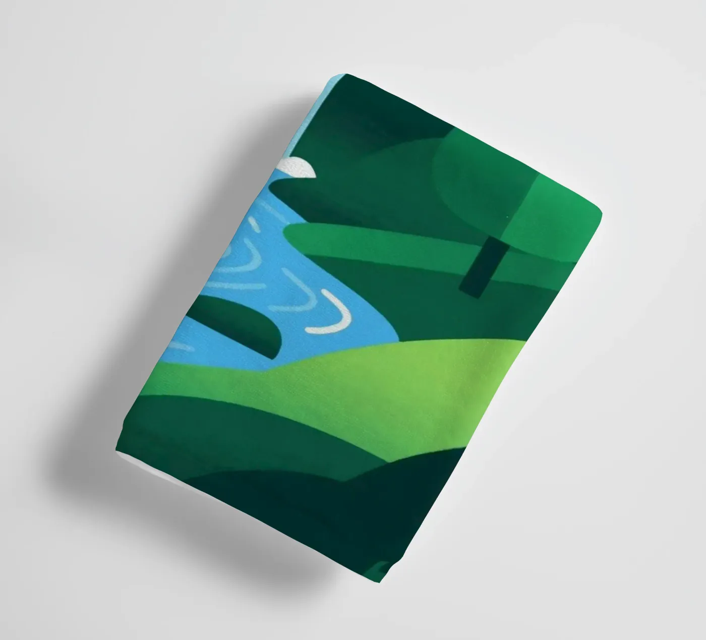 Herfstbos badhanddoek van knowledge