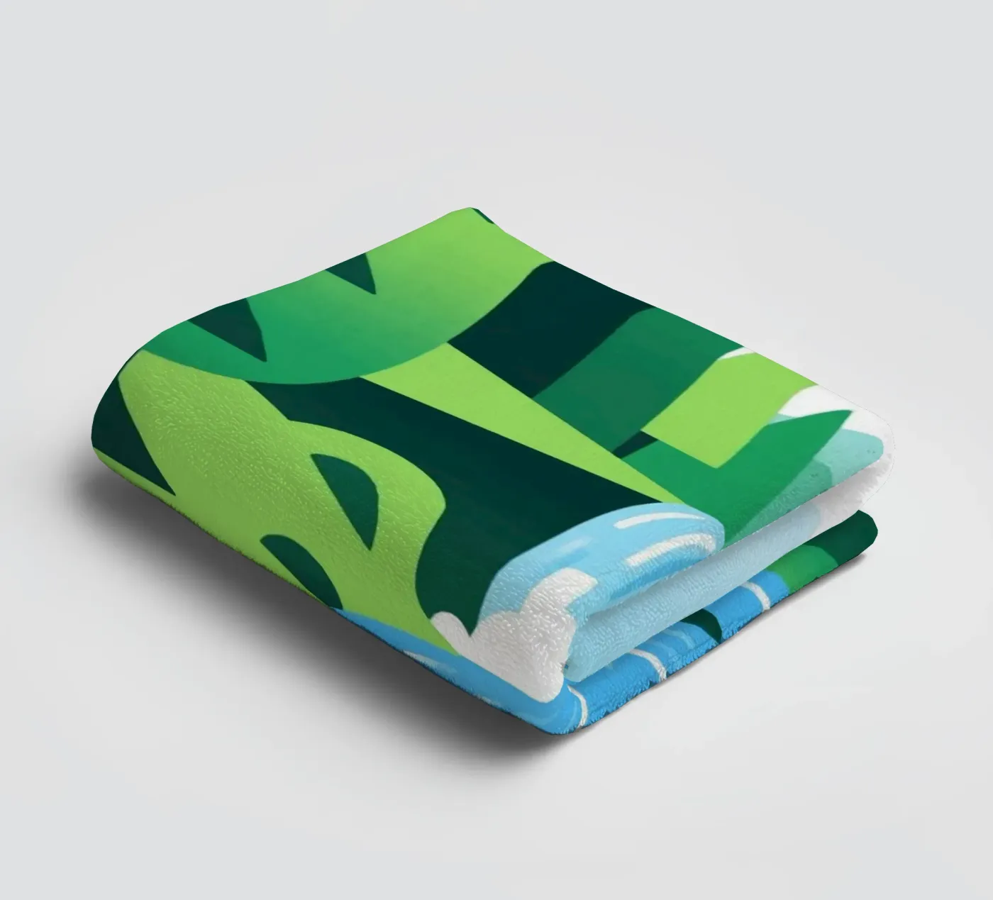 Herfstbos badhanddoek van knowledge