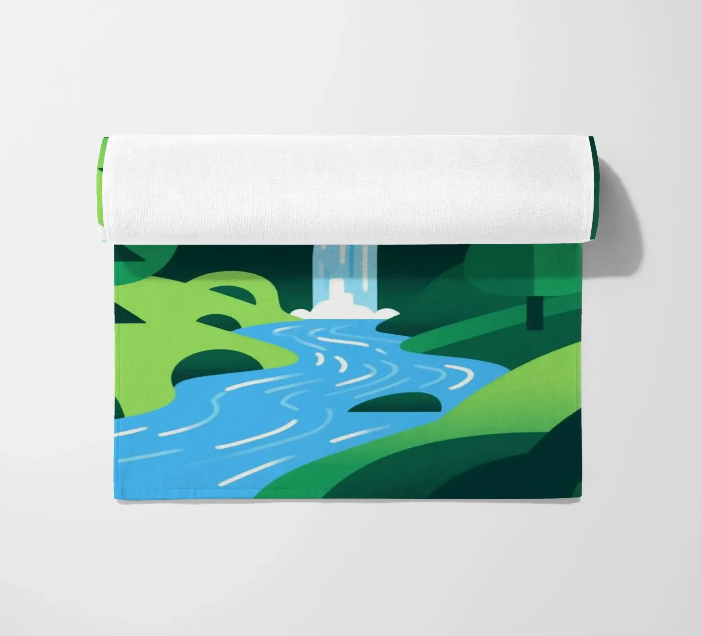 Foresta autunnale telo mare da knowledge