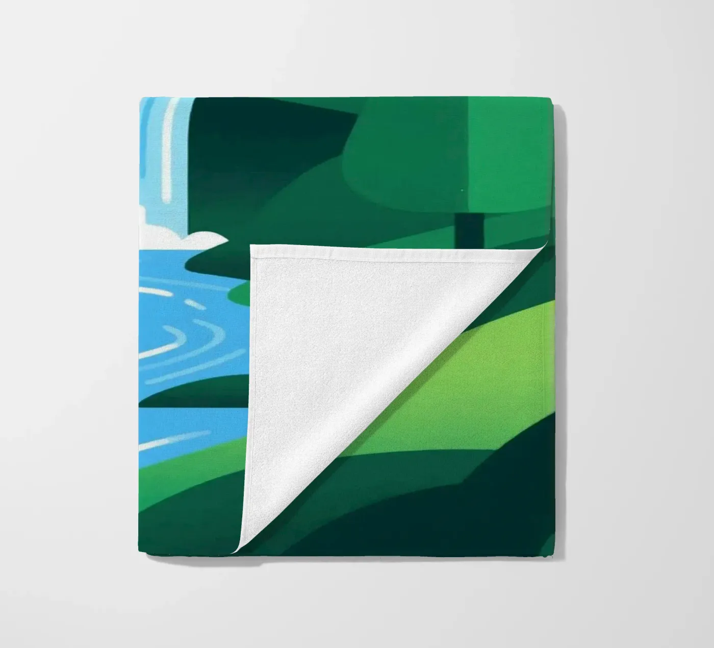 Foresta autunnale telo mare da knowledge