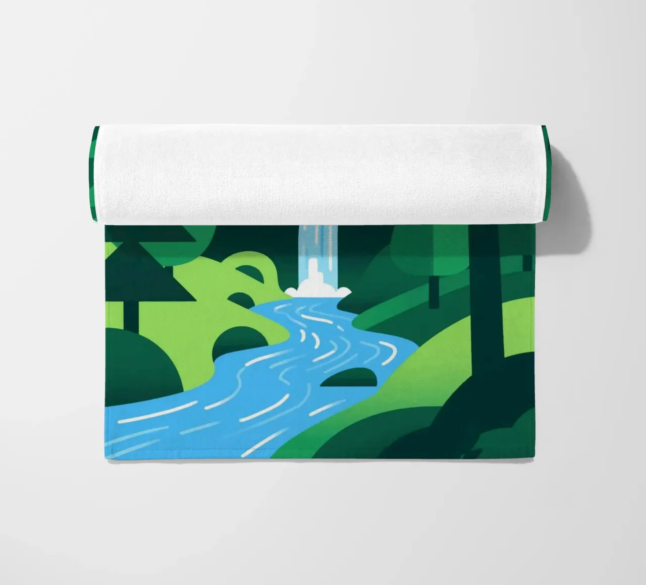 Foresta autunnale telo mare da knowledge