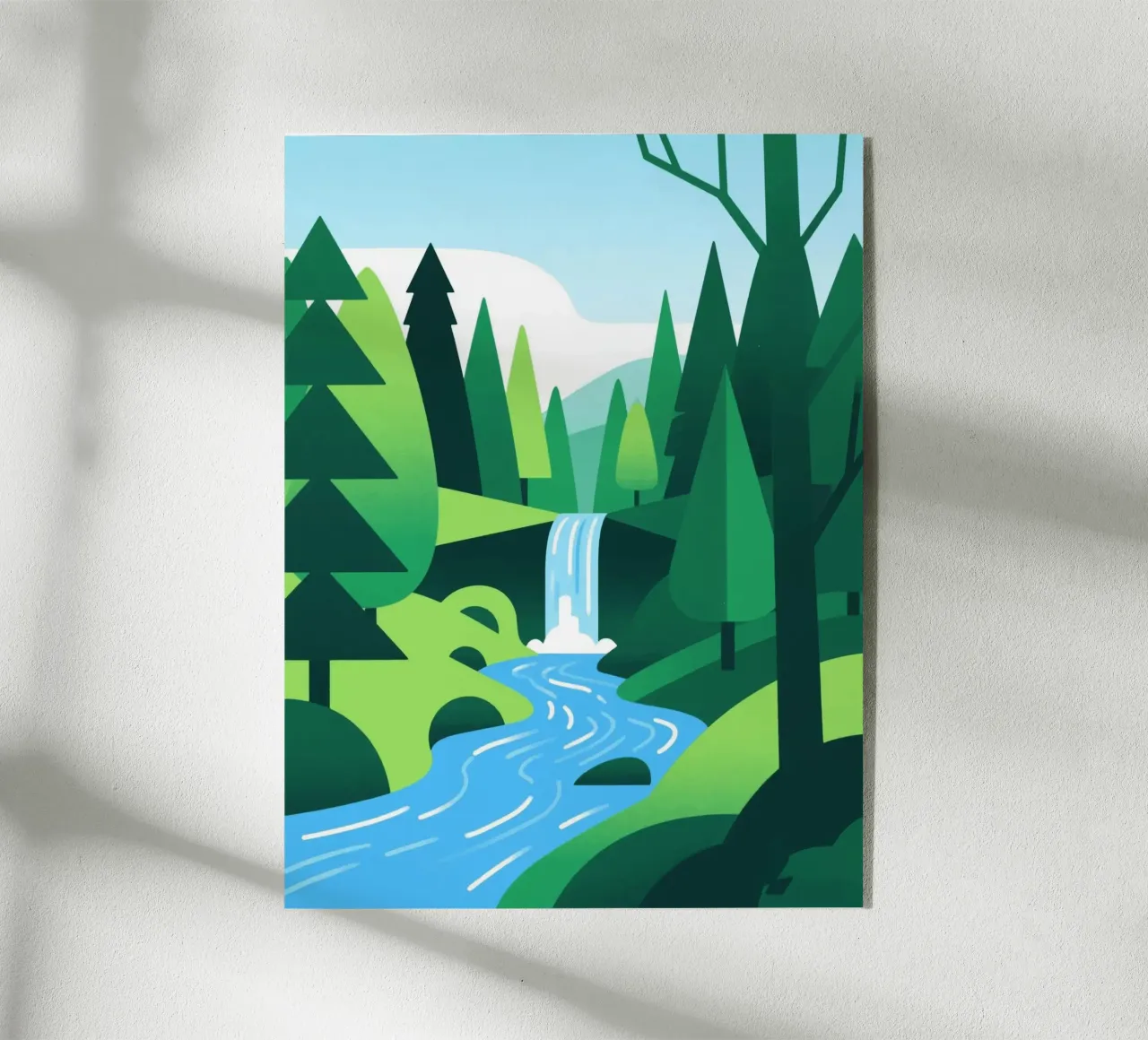 Foresta autunnale plexiglass da knowledge