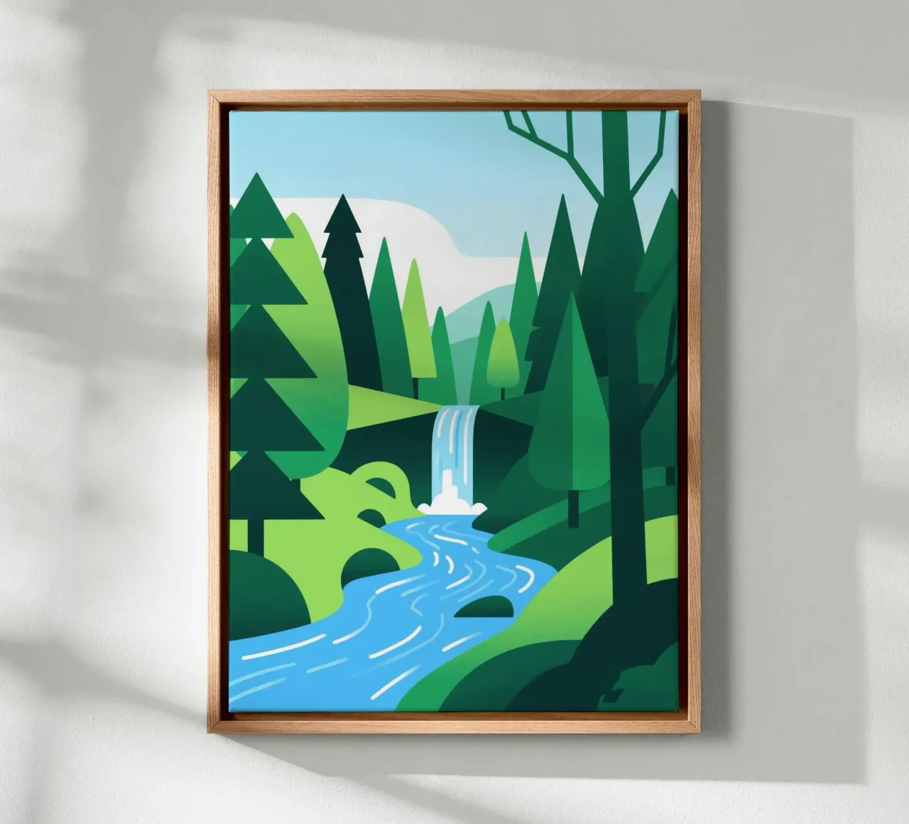 Fall Forest tela da knowledge