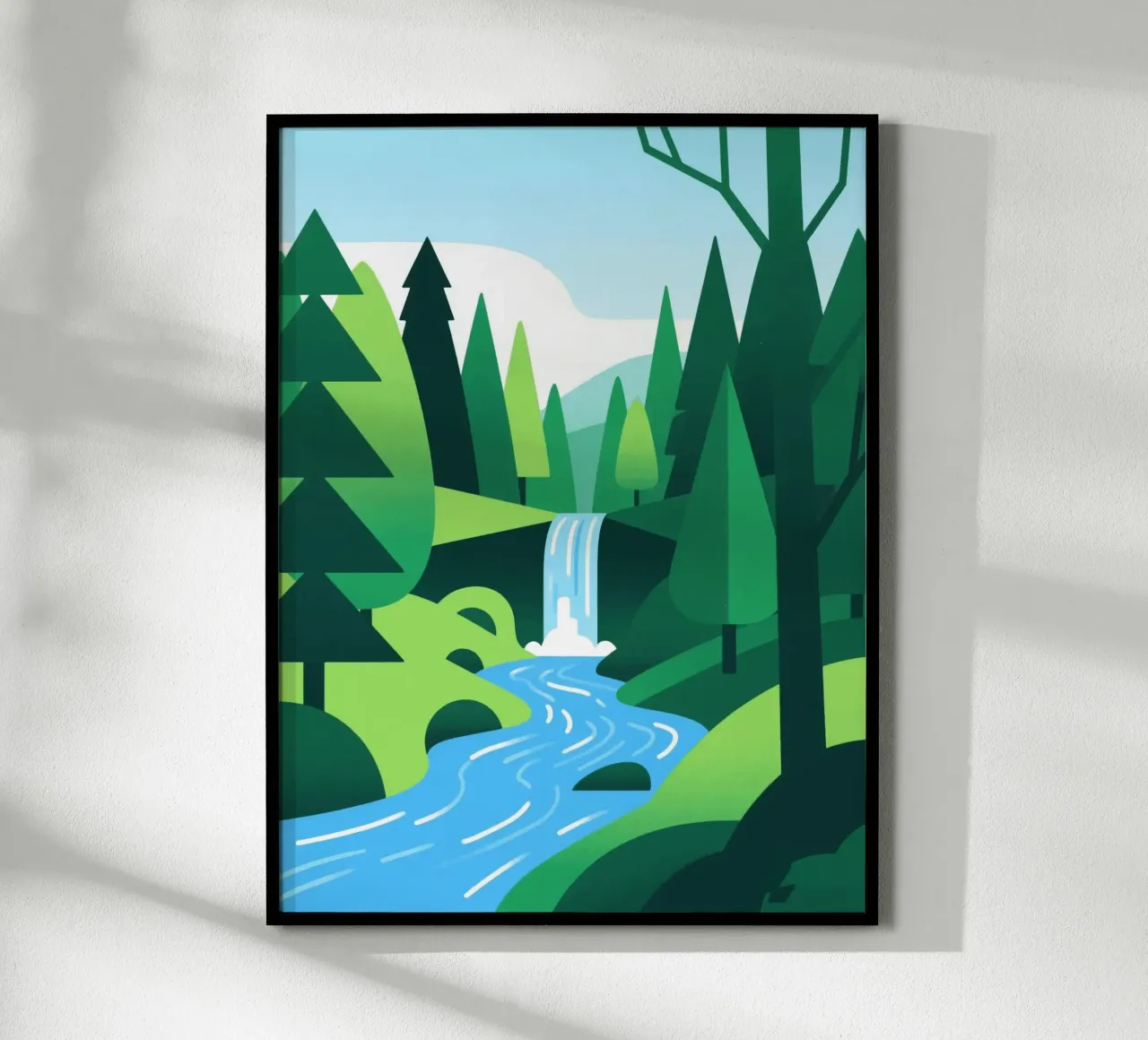 Fall Forest poster by knowledge