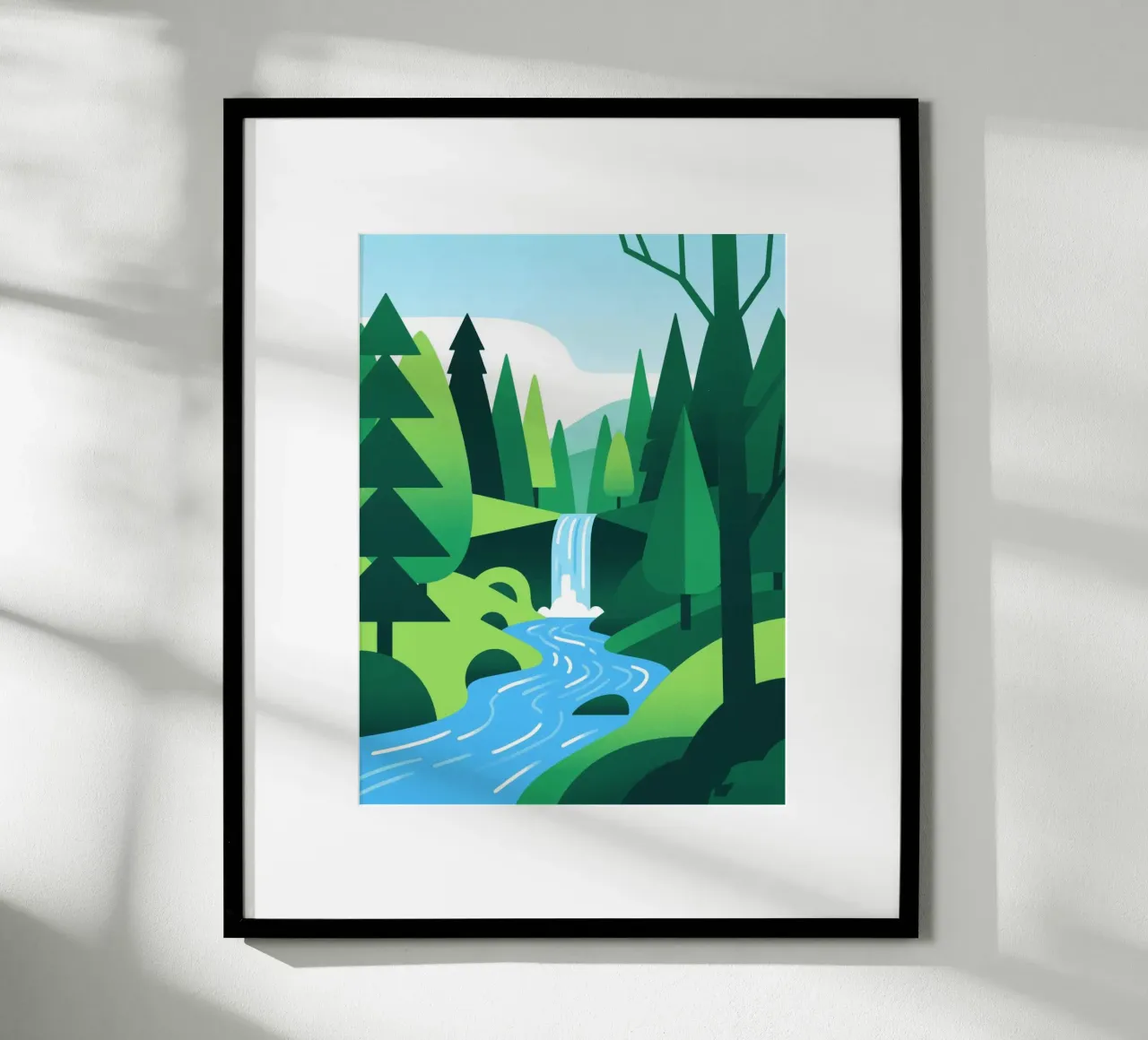 Fall Forest poster by knowledge