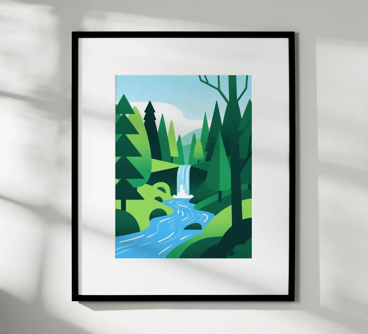 Fall Forest poster by knowledge