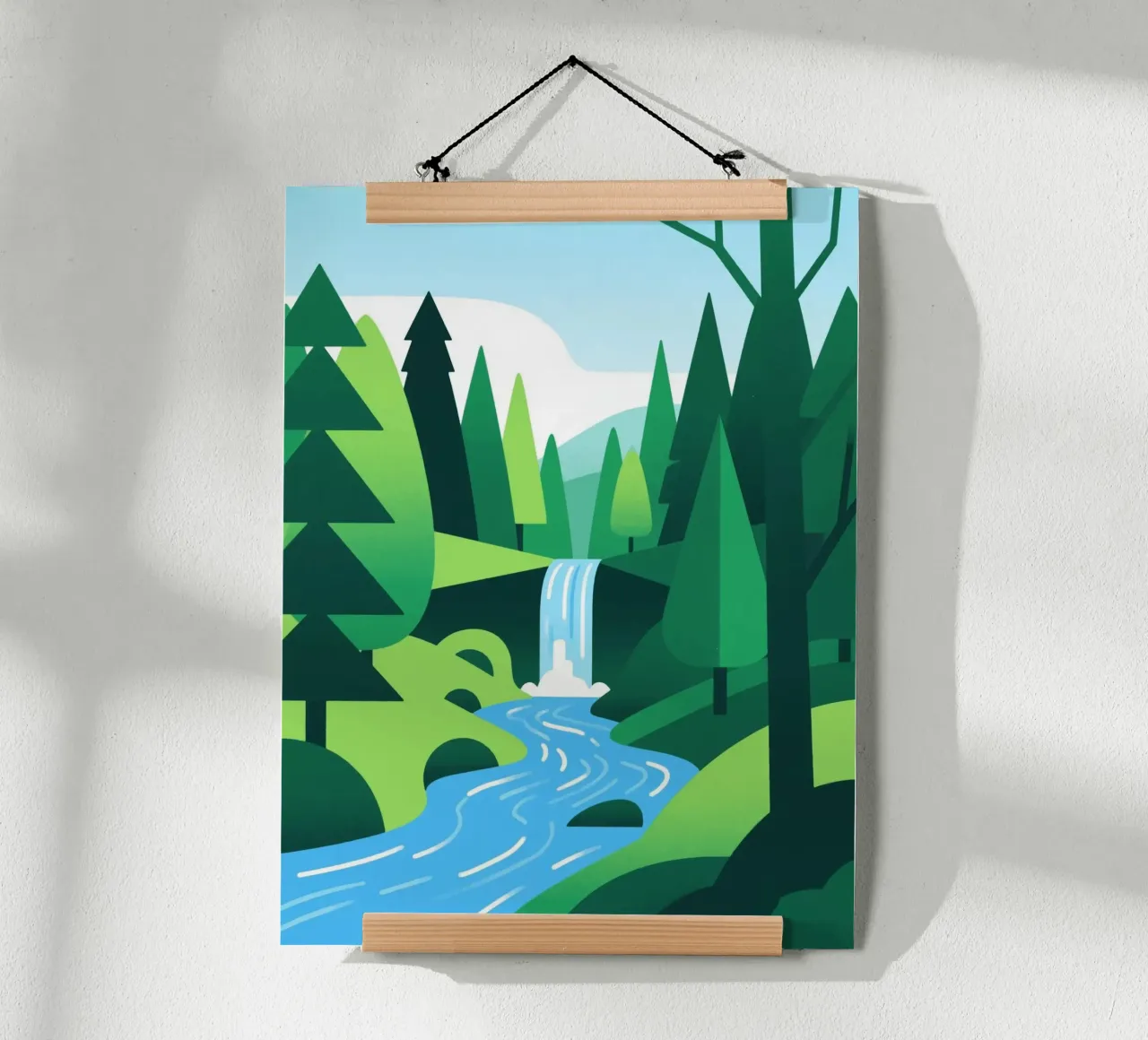 Fall Forest poster by knowledge