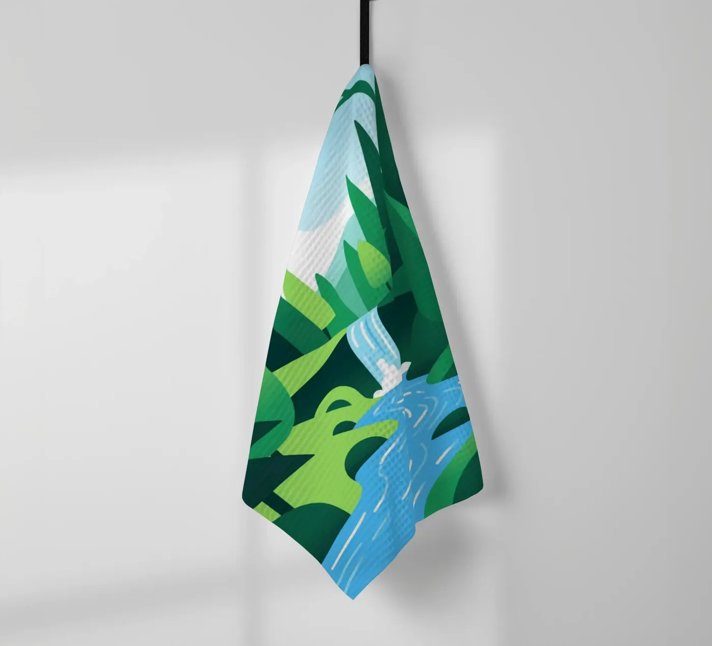 Fall Forest tea towel by knowledge