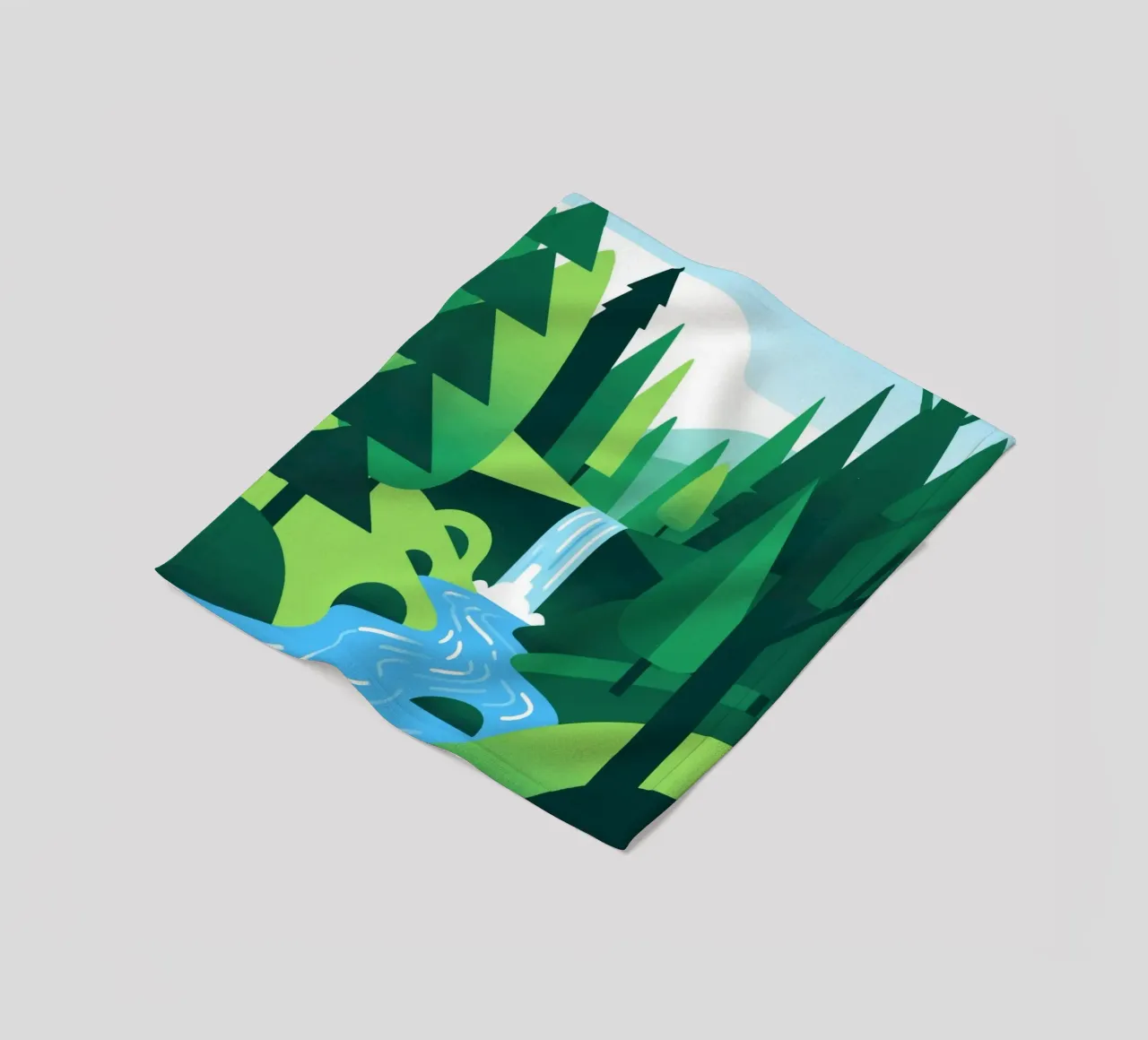 Fall Forest Fleecedecke von knowledge