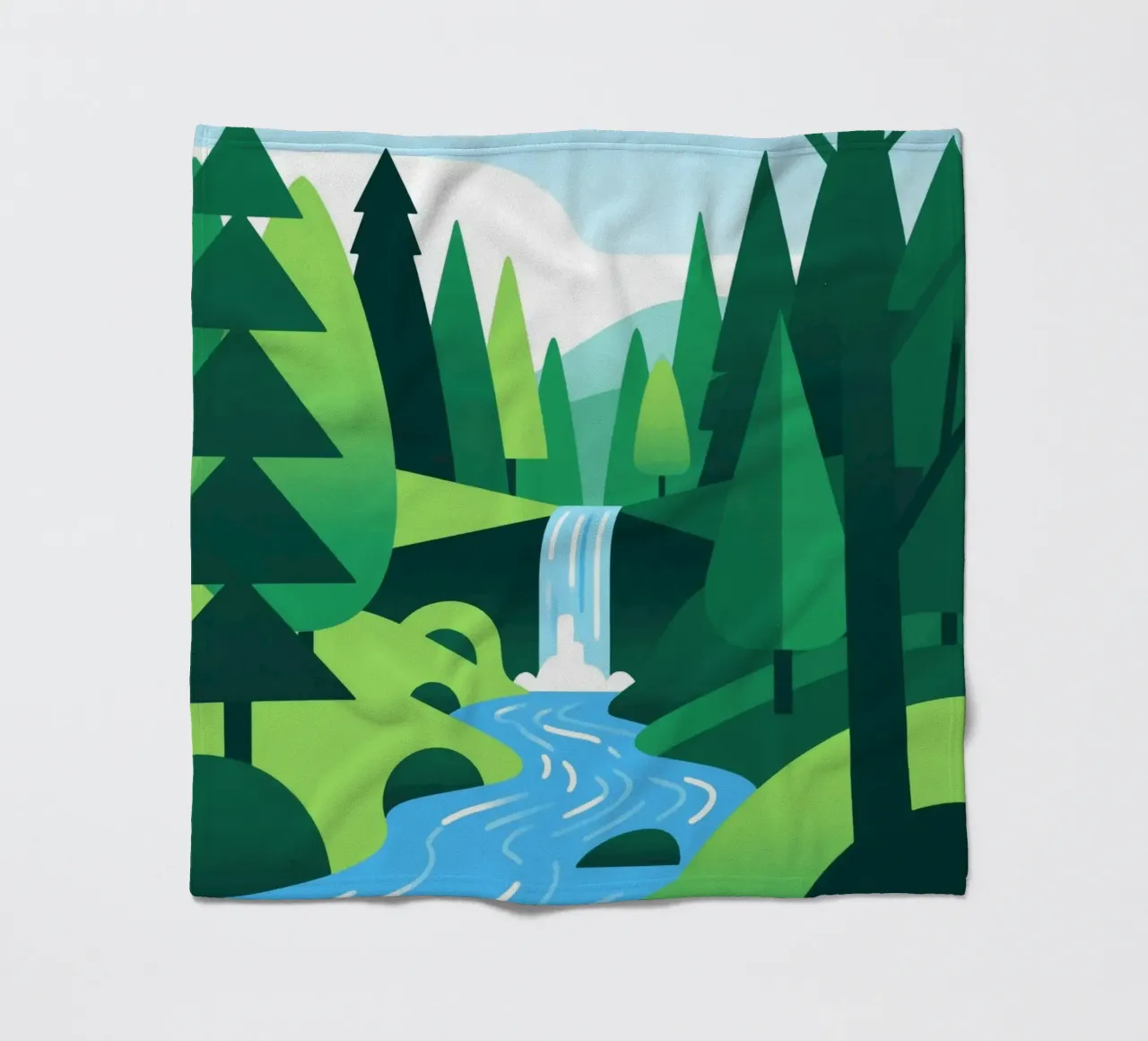 Fall Forest Fleecedecke von knowledge