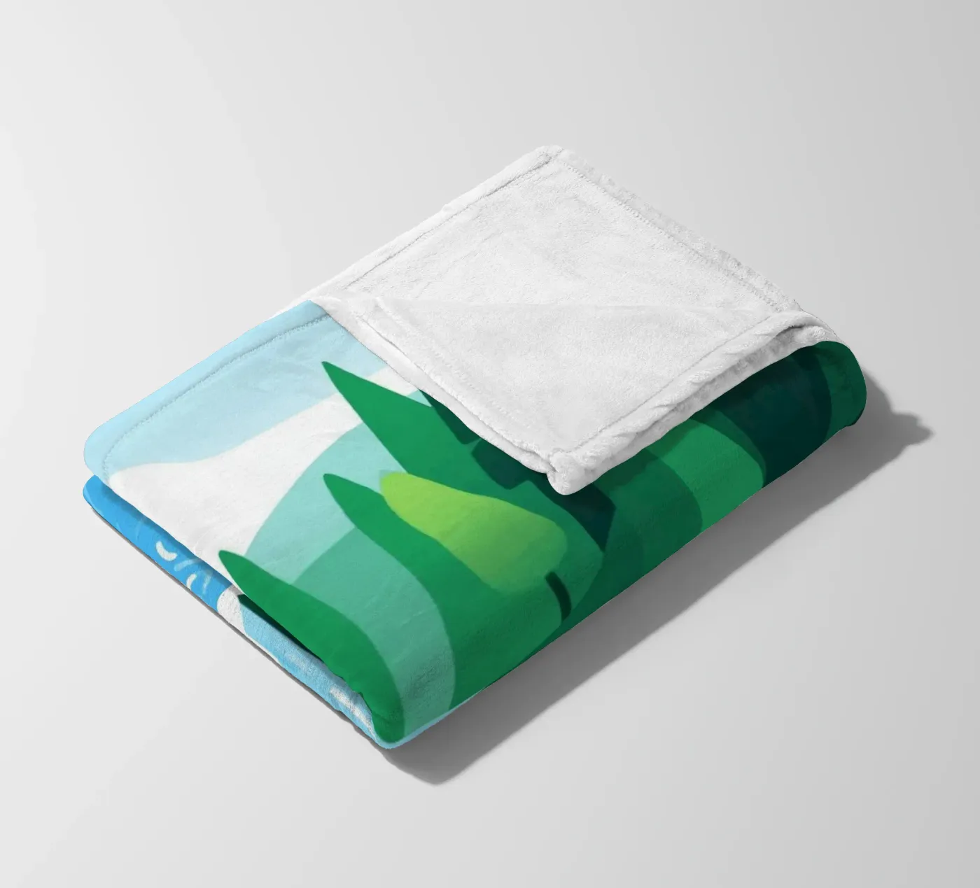 Foresta autunnale coperta in pile da knowledge