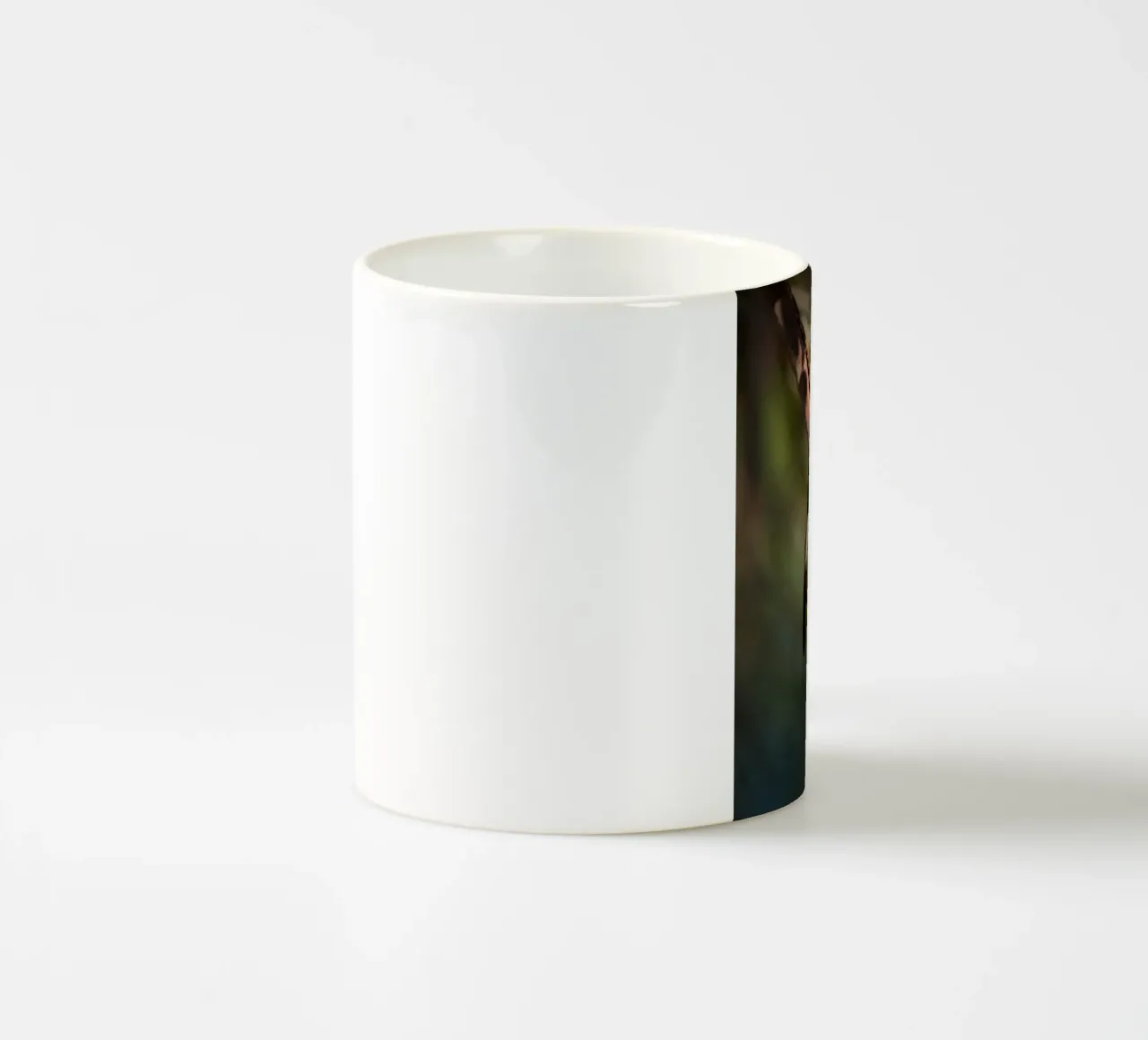 Barbetto dal collare nero tazza in ceramica da Tom's Wildlife