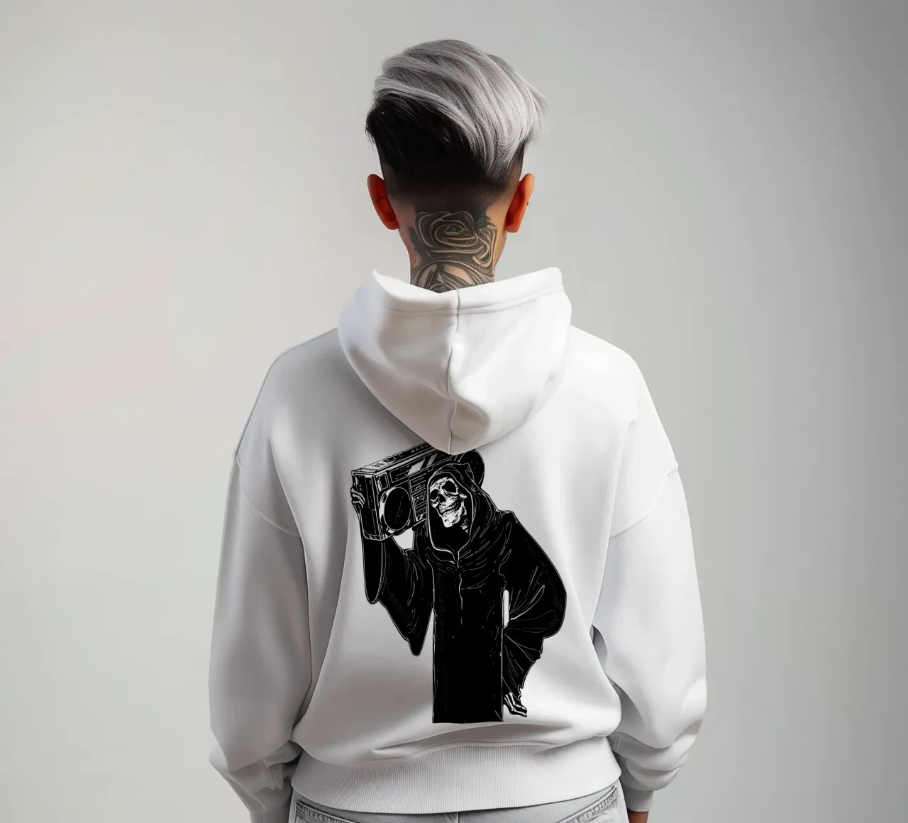 Reaper Beats felpa con cappuccio da 7115