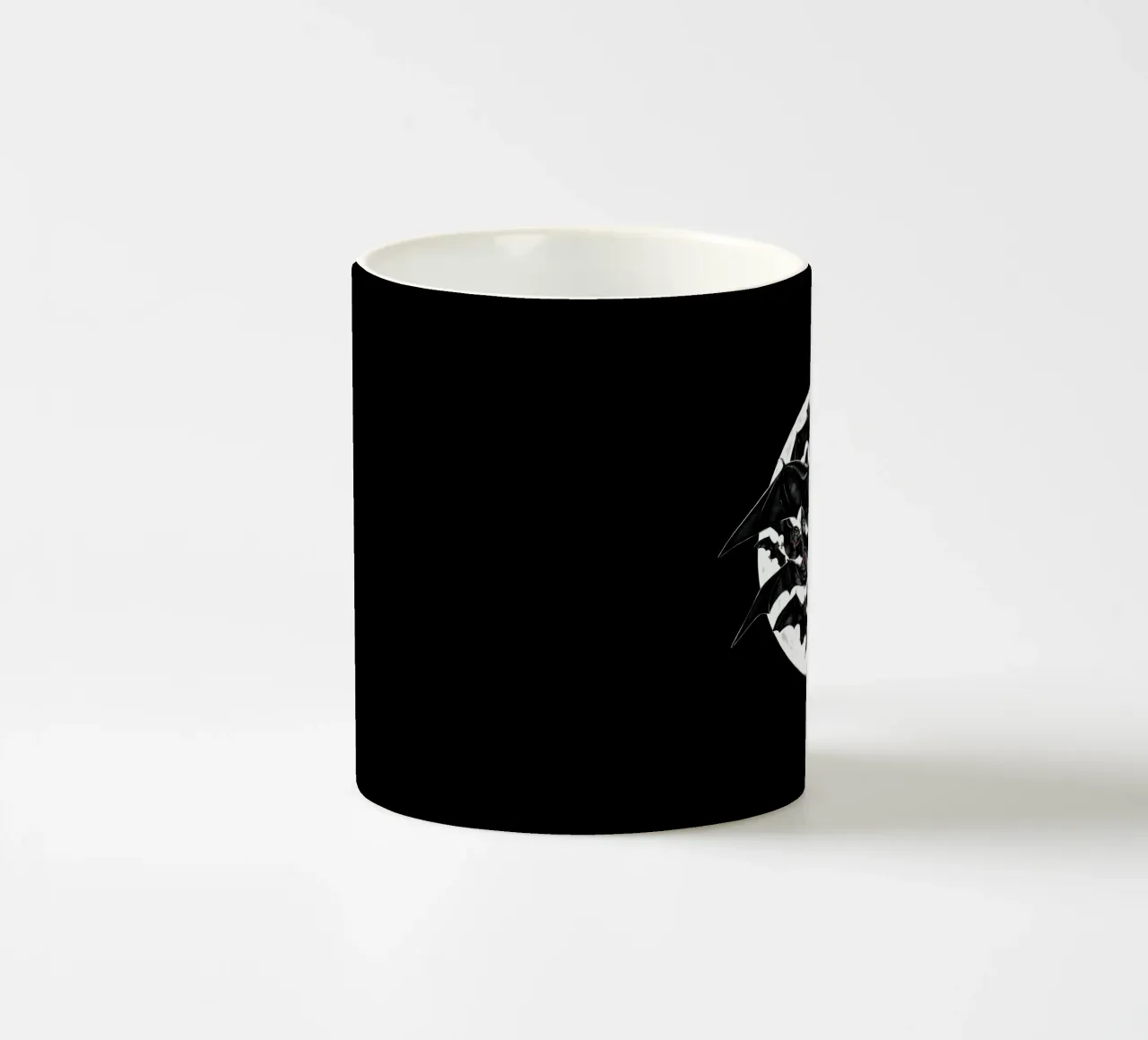 Pipistrelli con la luna piena tazza in ceramica da 7115