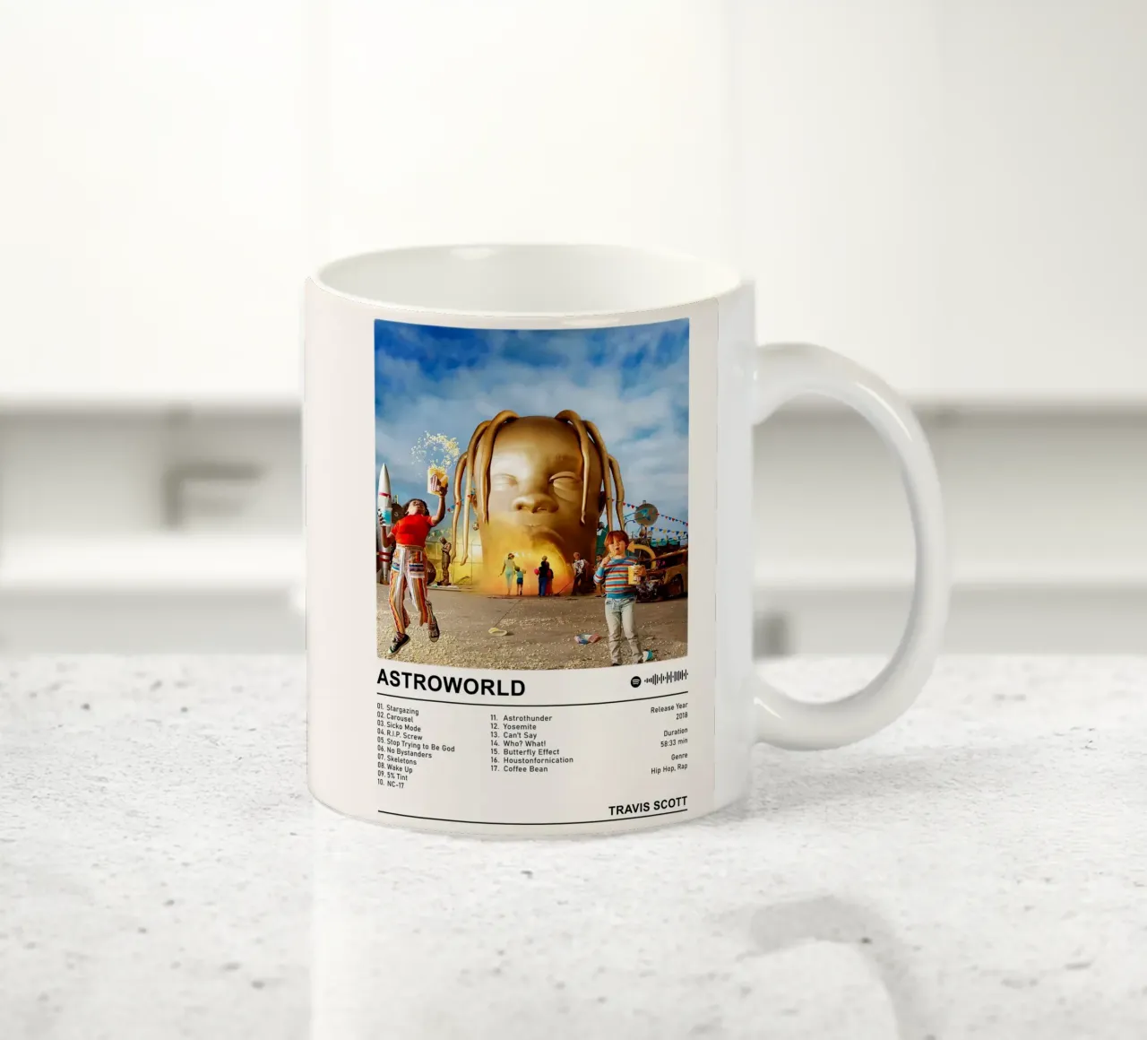 Astroworld tazza in ceramica da Booth Jordan