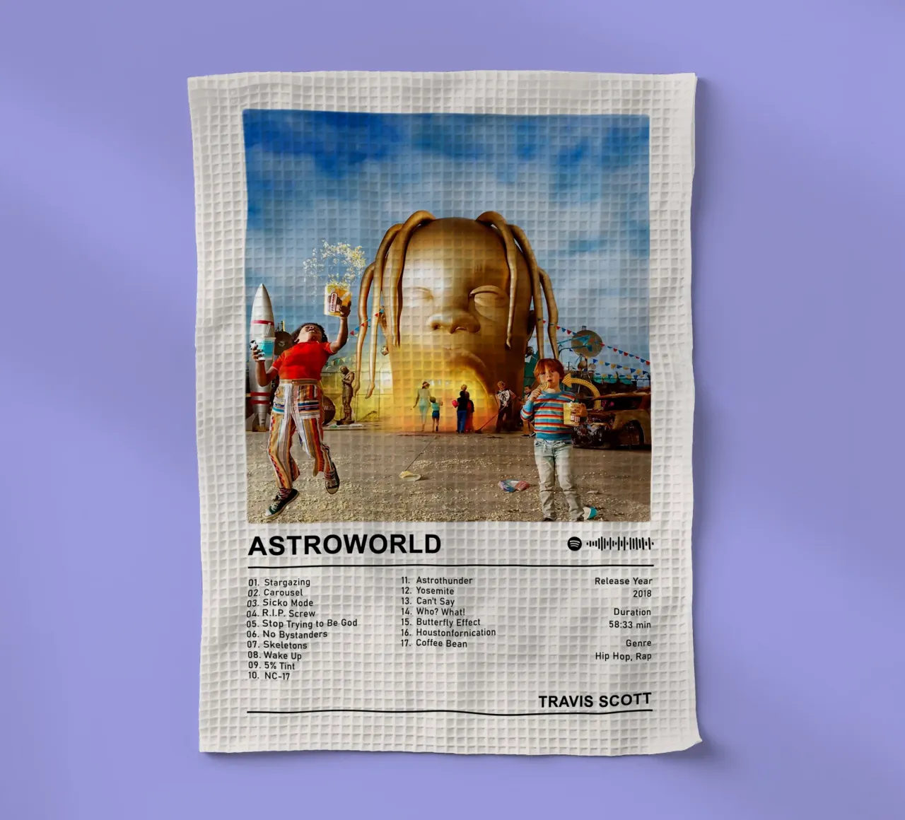 Astroworld canovaccio da cucina da Booth Jordan