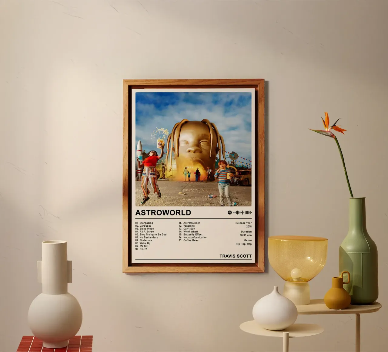 Astroworld alluminio dibond da Booth Jordan