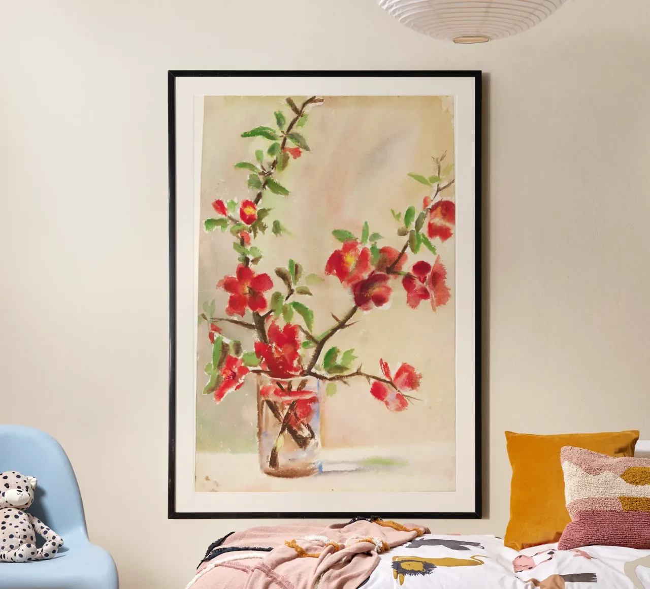 Georgia O’Keeffe’s Untitled (Vase of Flowers) carta hahnemühle da Classic Art Prints