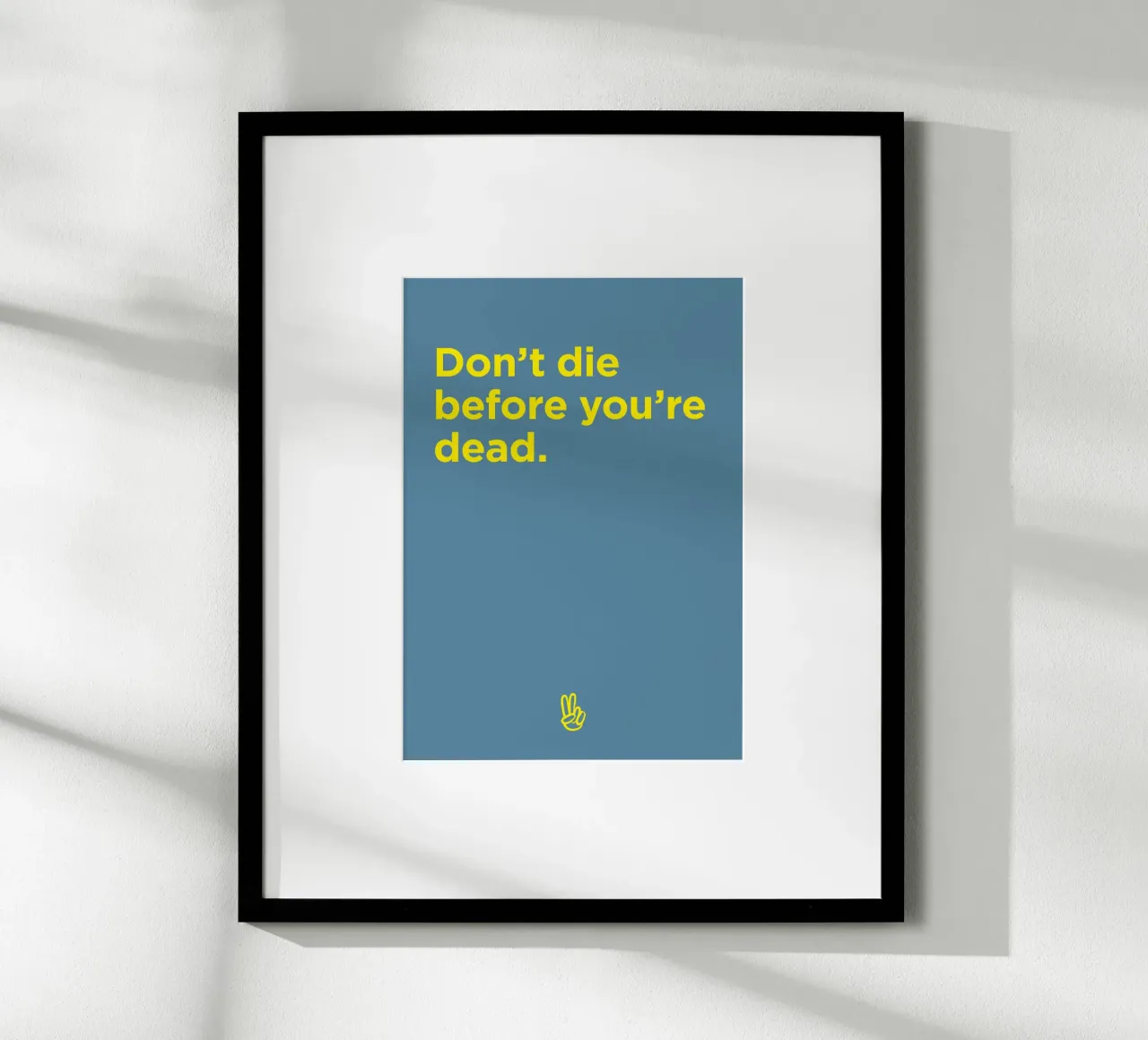 Don't die poster da Art Fart