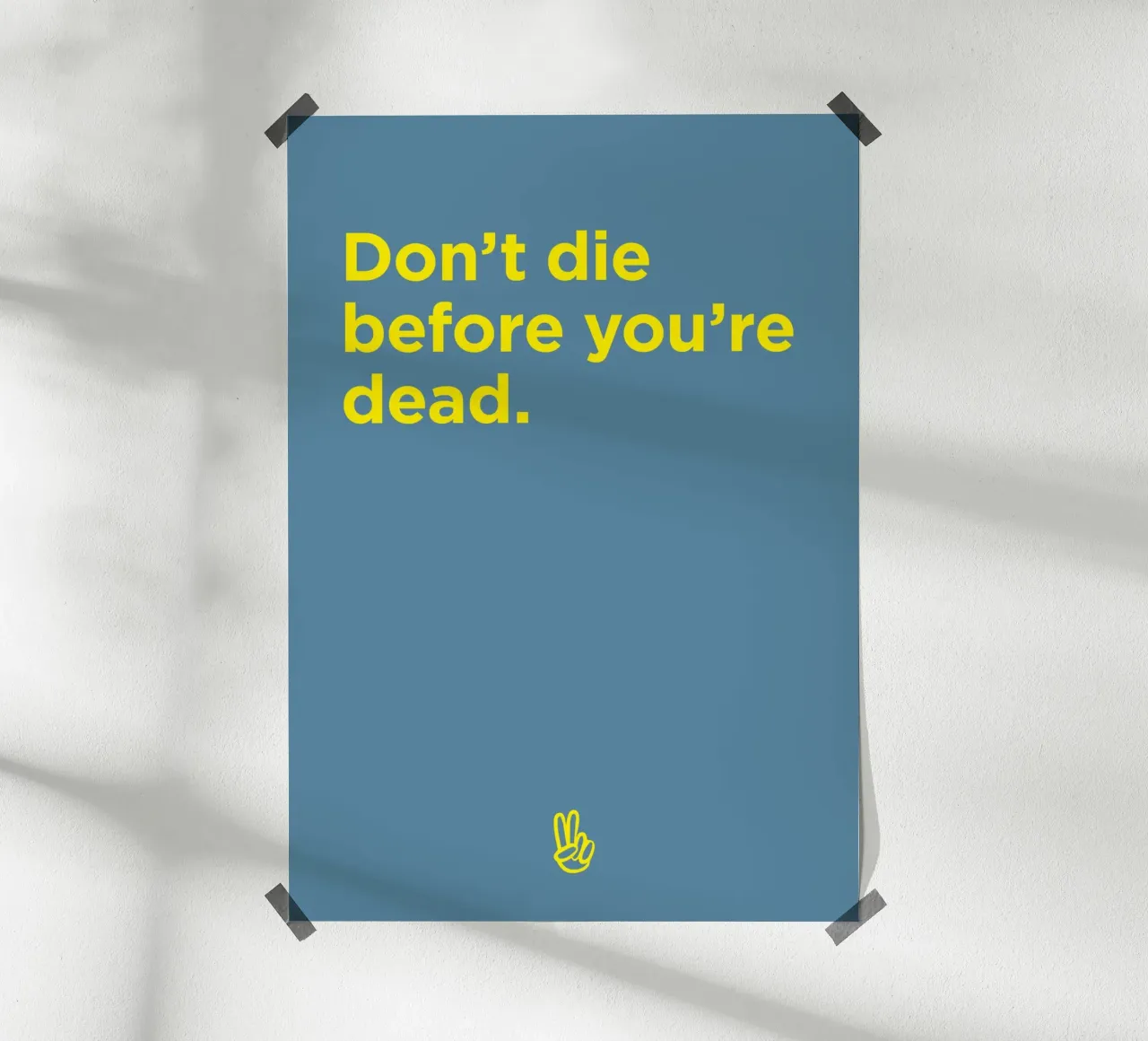 Don't die poster da Art Fart