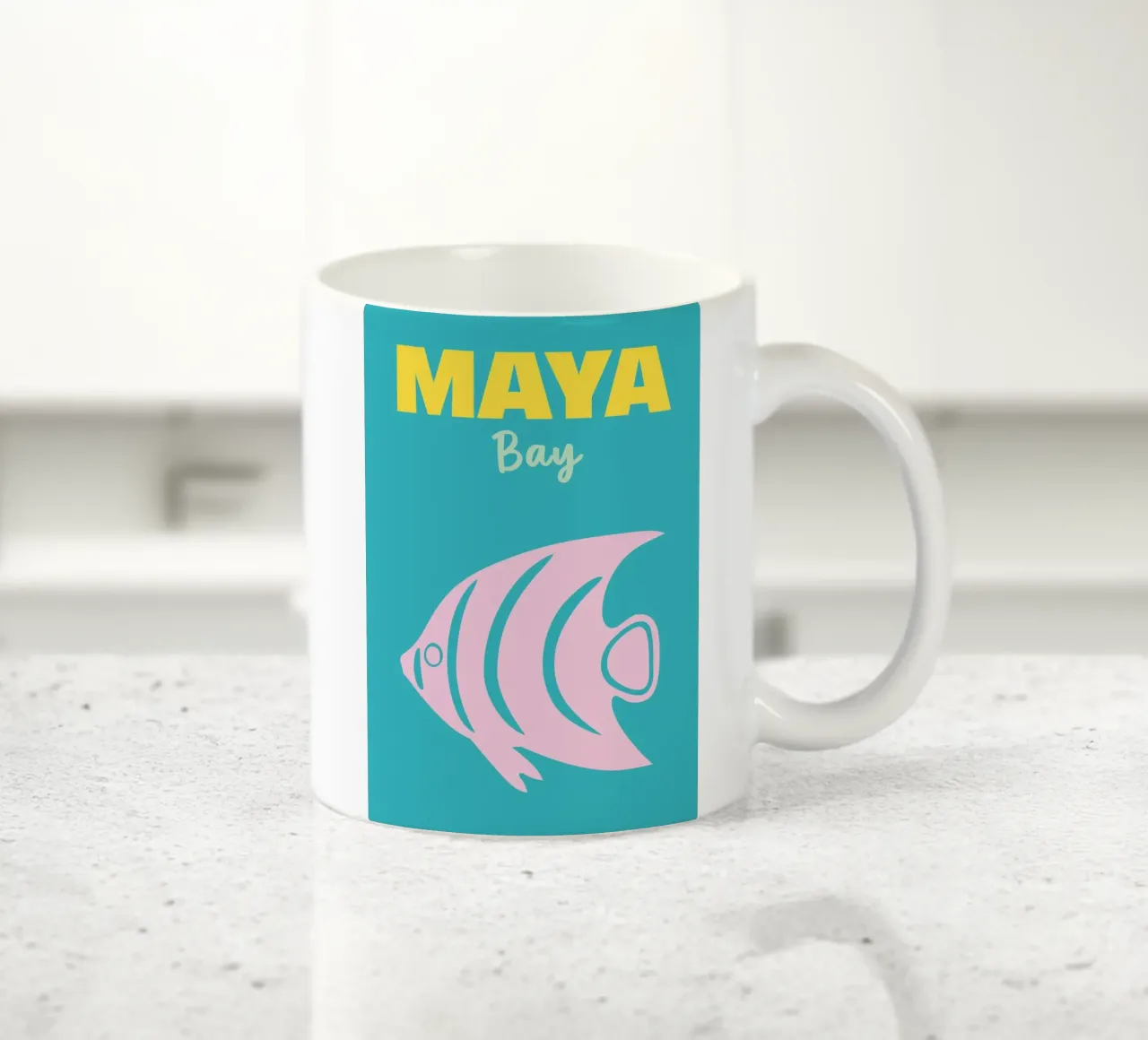 Maya Bay tazza in ceramica da Art Fart