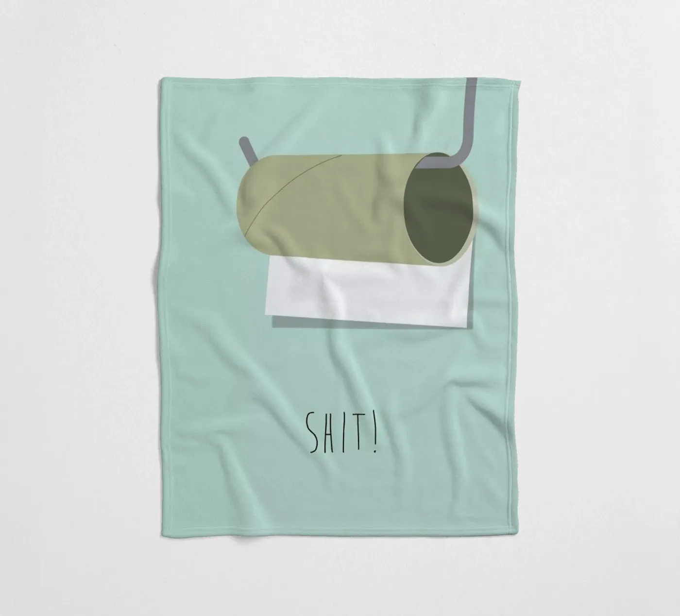Shit Fleecedecke von Trabolt Design