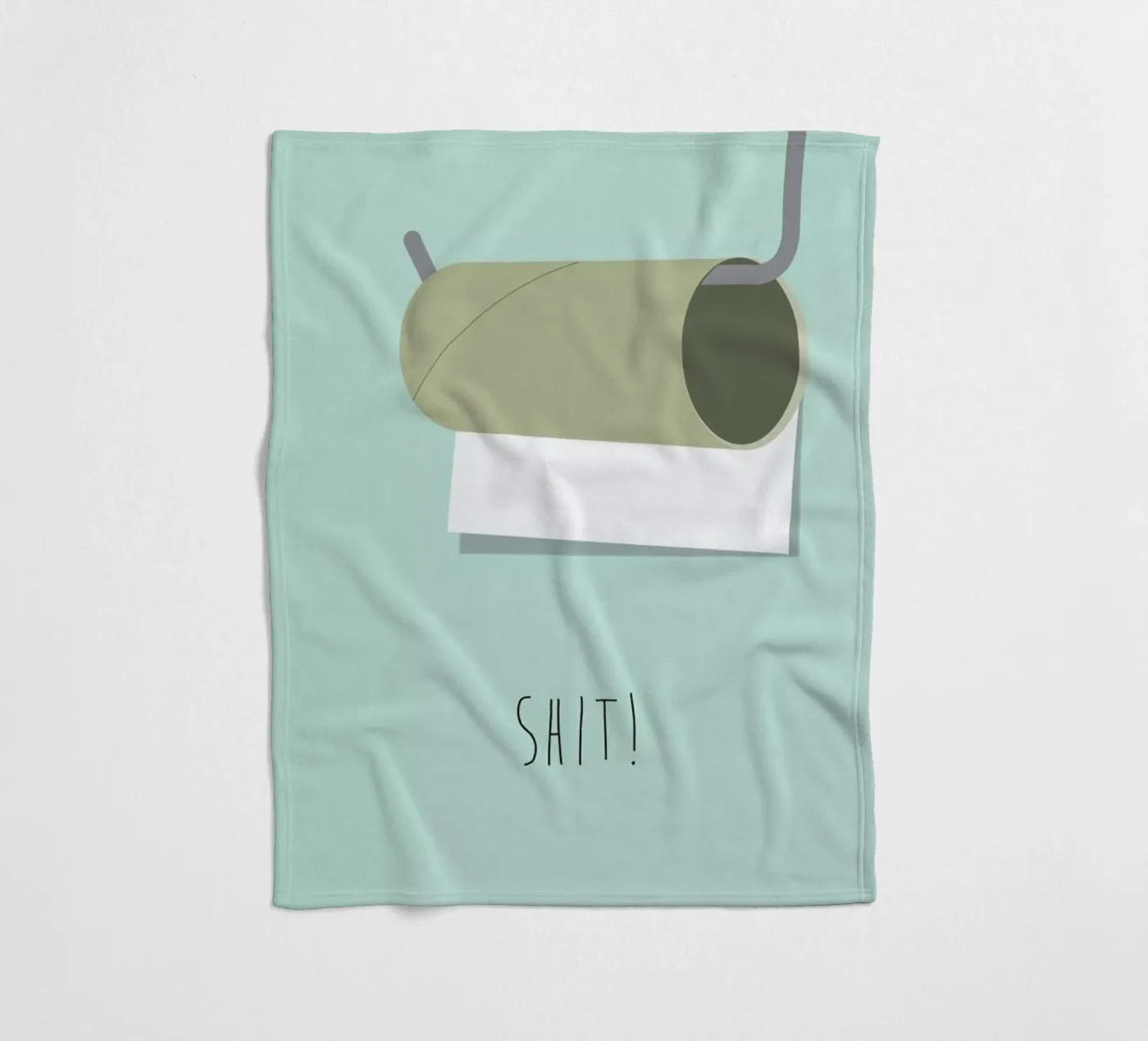 Shit Fleecedecke von Trabolt Design