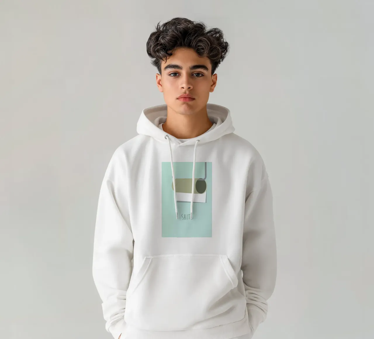 Shit felpa con cappuccio da Trabolt Design