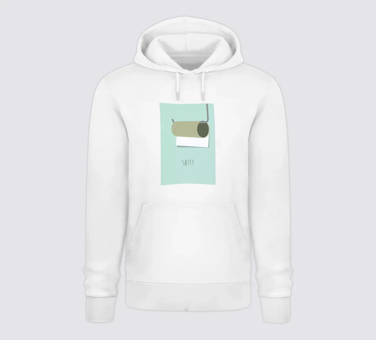 Shit felpa con cappuccio da Trabolt Design