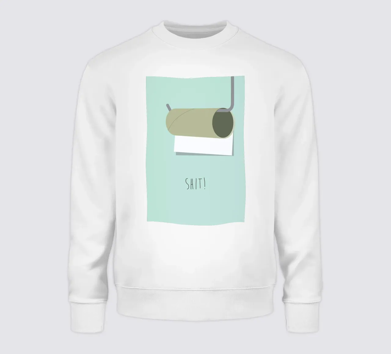 Shit sweatshirt van Trabolt Design