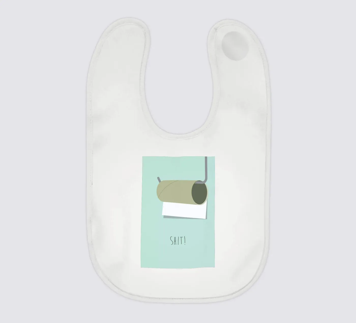Shit Babylätzchen von Trabolt Design