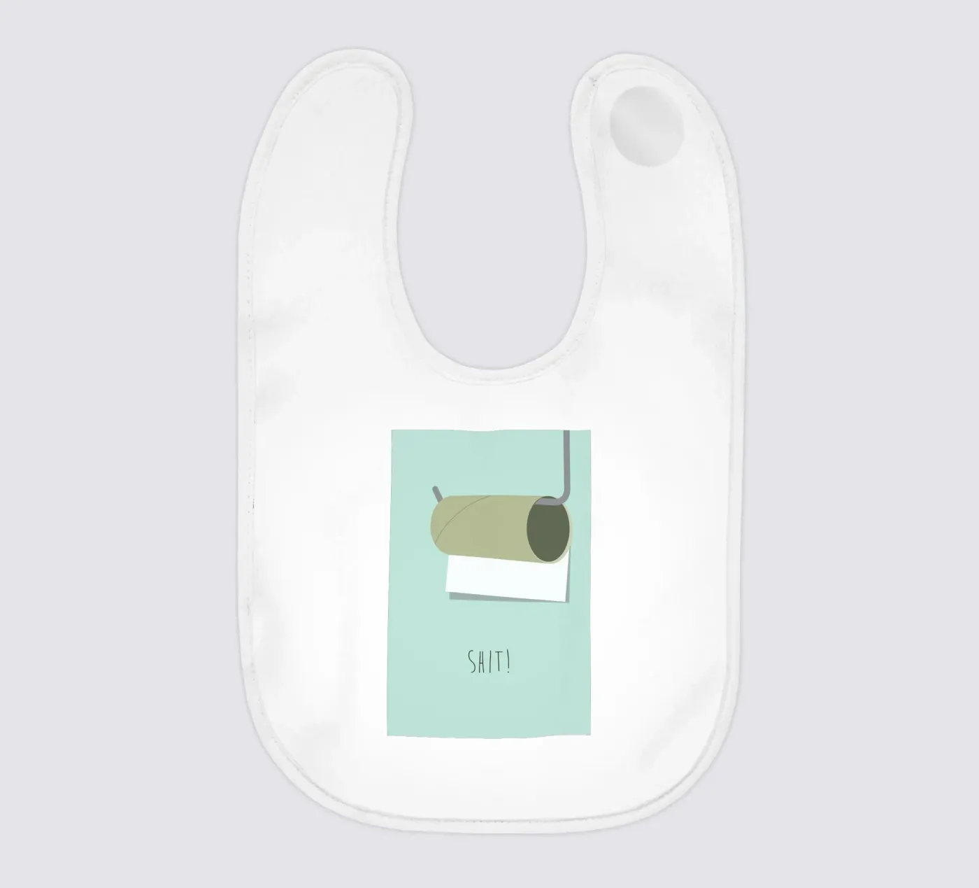 Shit Babylätzchen von Trabolt Design