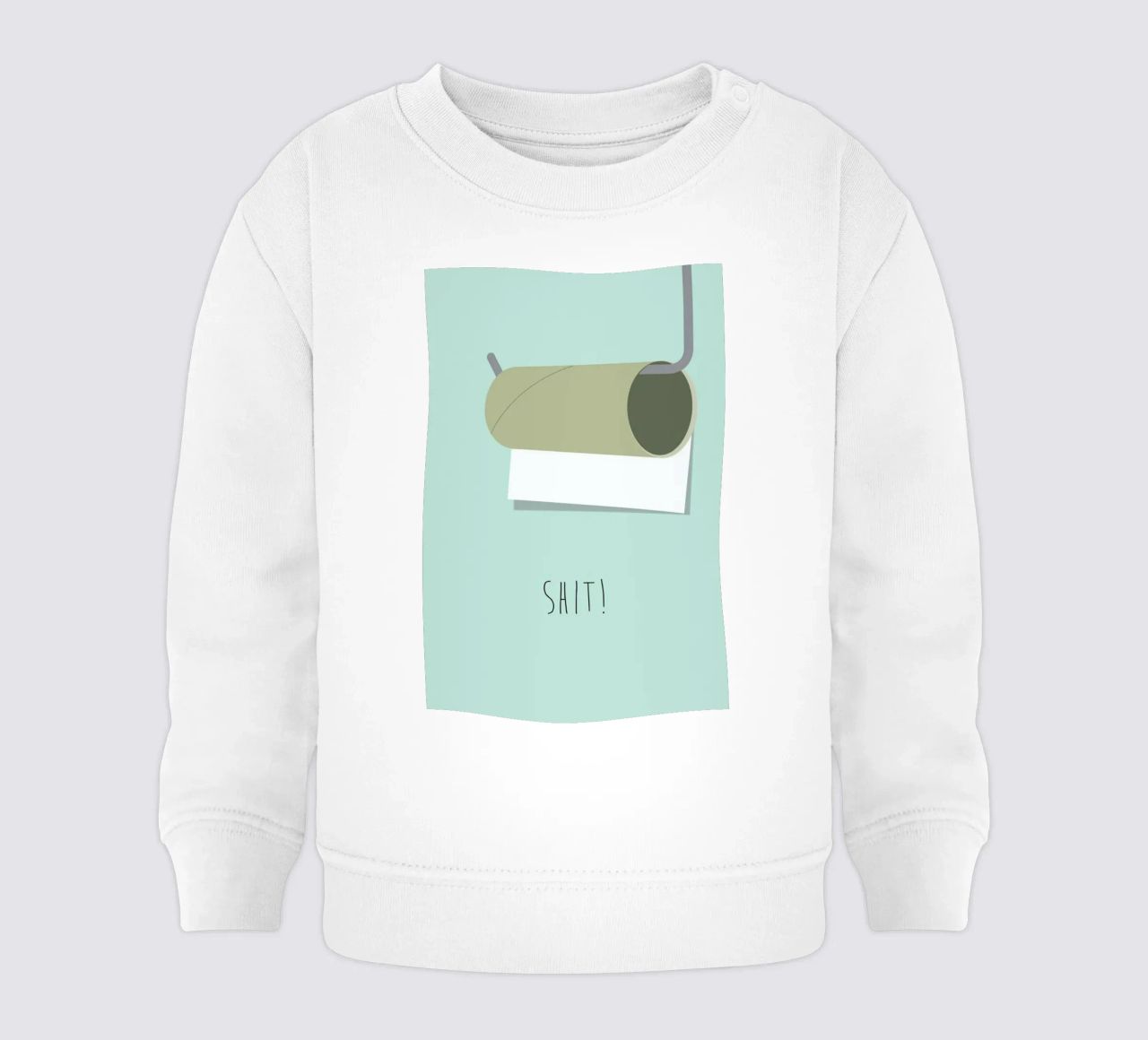 Shit sudadera de bebé de Trabolt Design