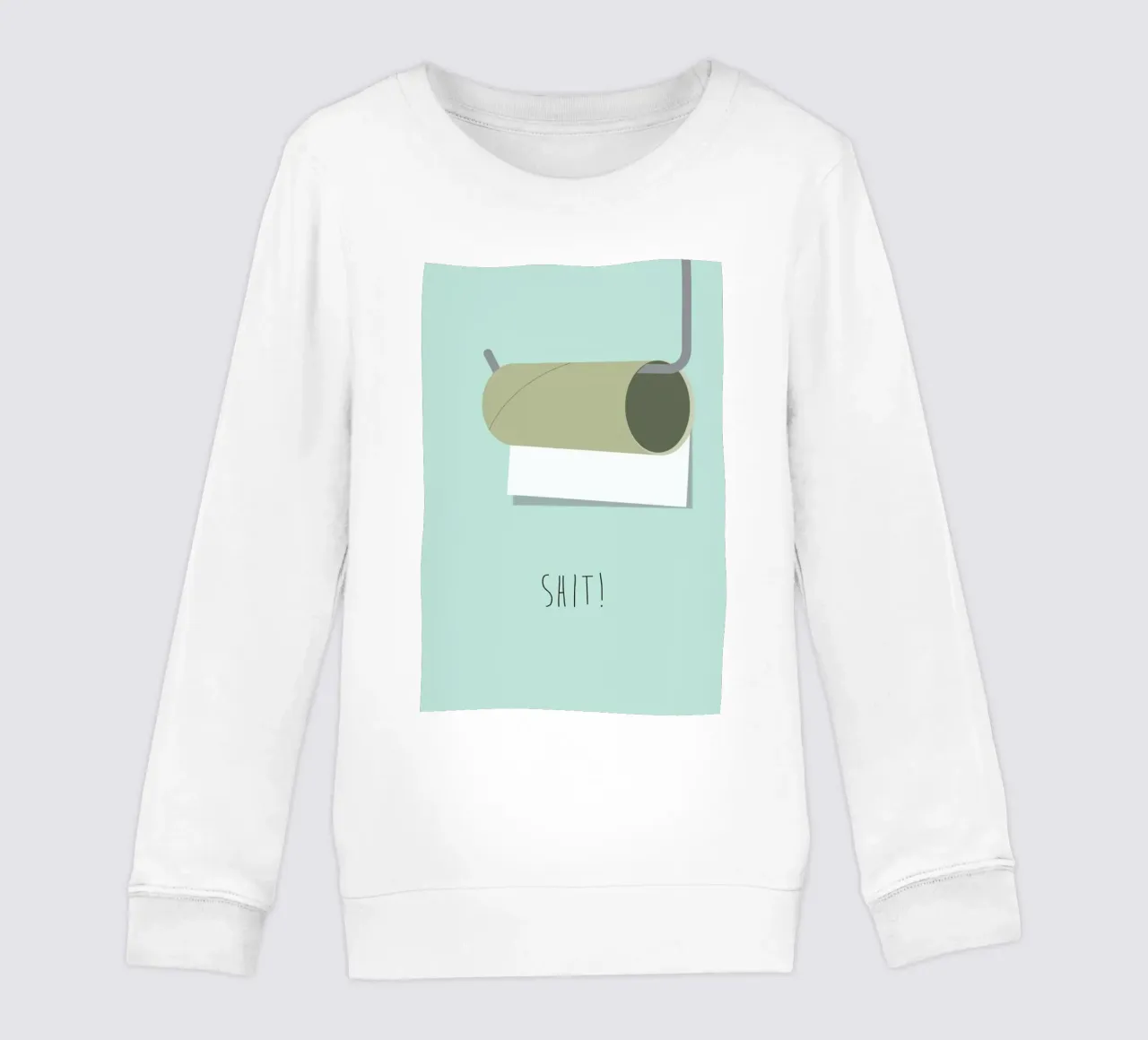 Shit felpa bambino da Trabolt Design