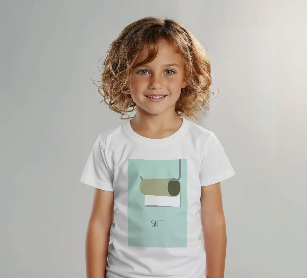 Shit kinder t-shirt van Trabolt Design
