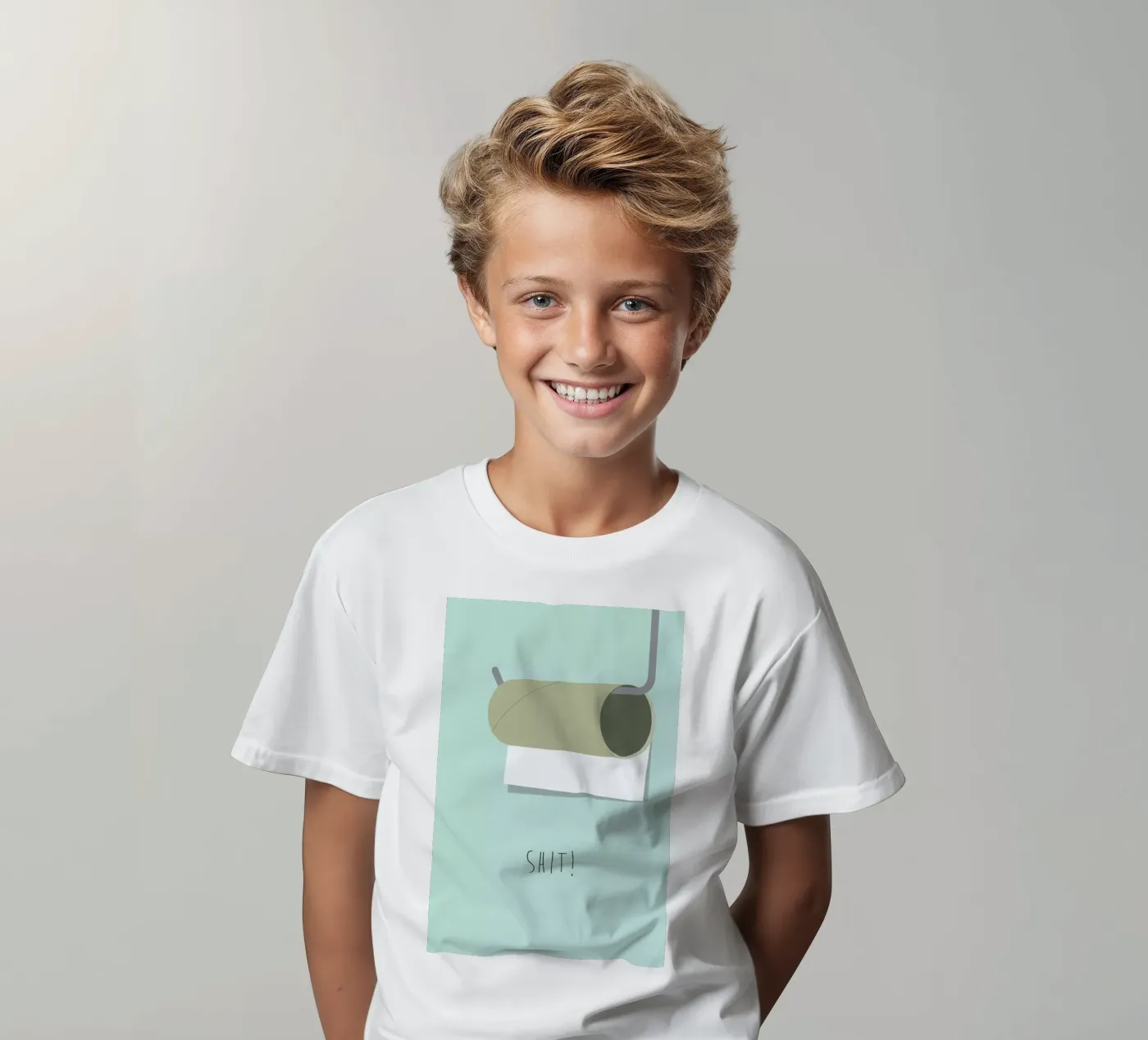 Shit t-shirt bambini da Trabolt Design