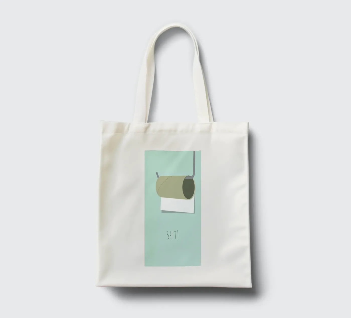Shit borsa in juta da Trabolt Design