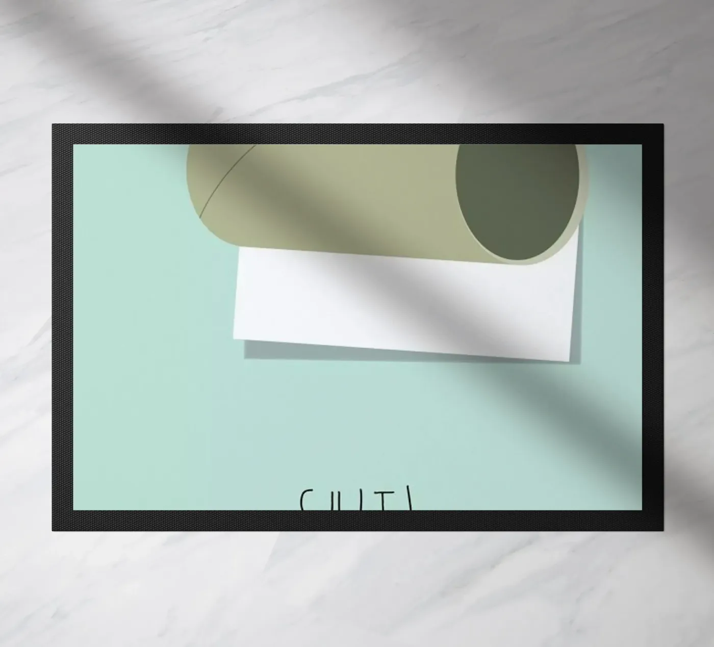 Shit Fußmatte von Trabolt Design