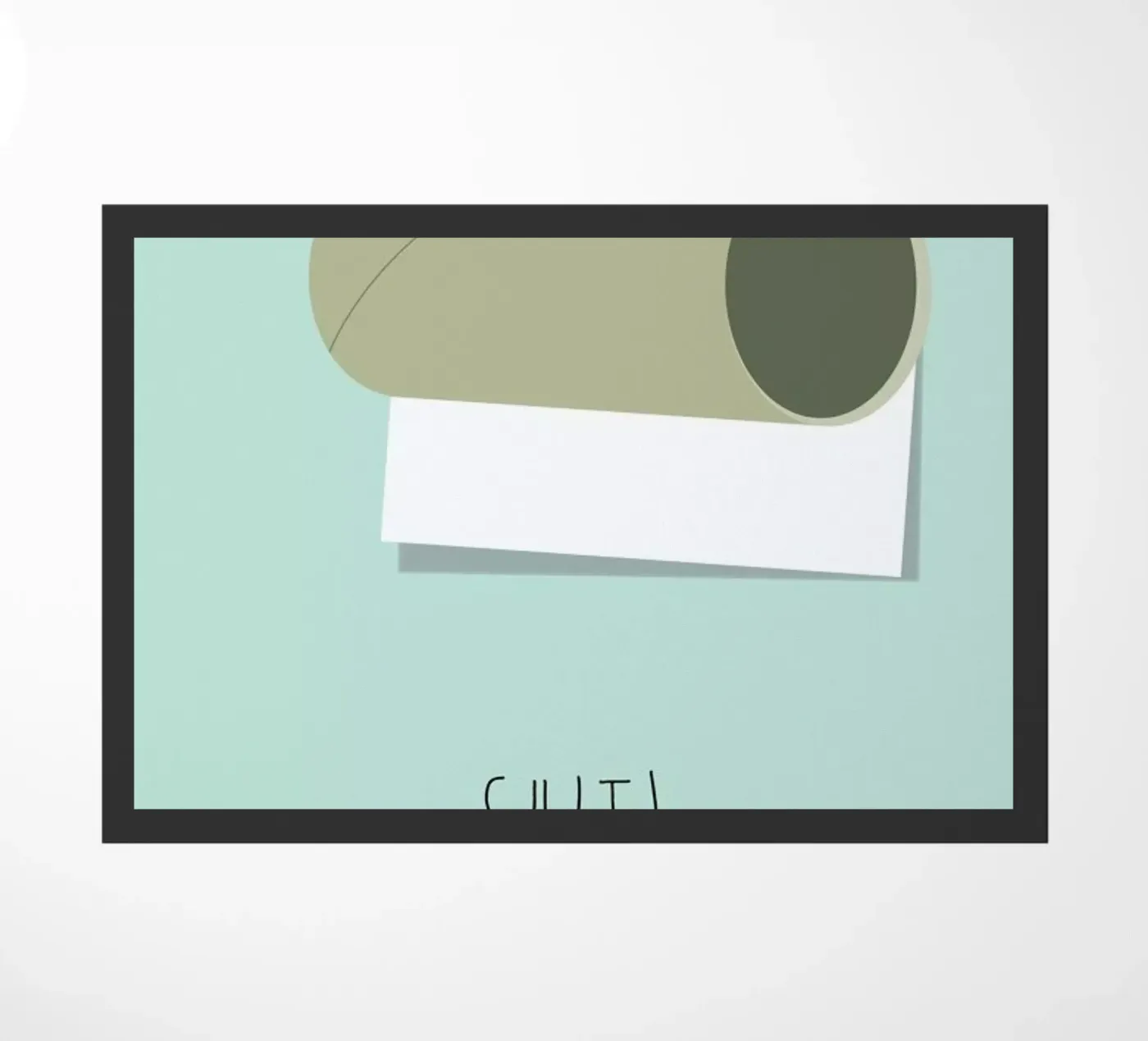 Shit Fußmatte von Trabolt Design