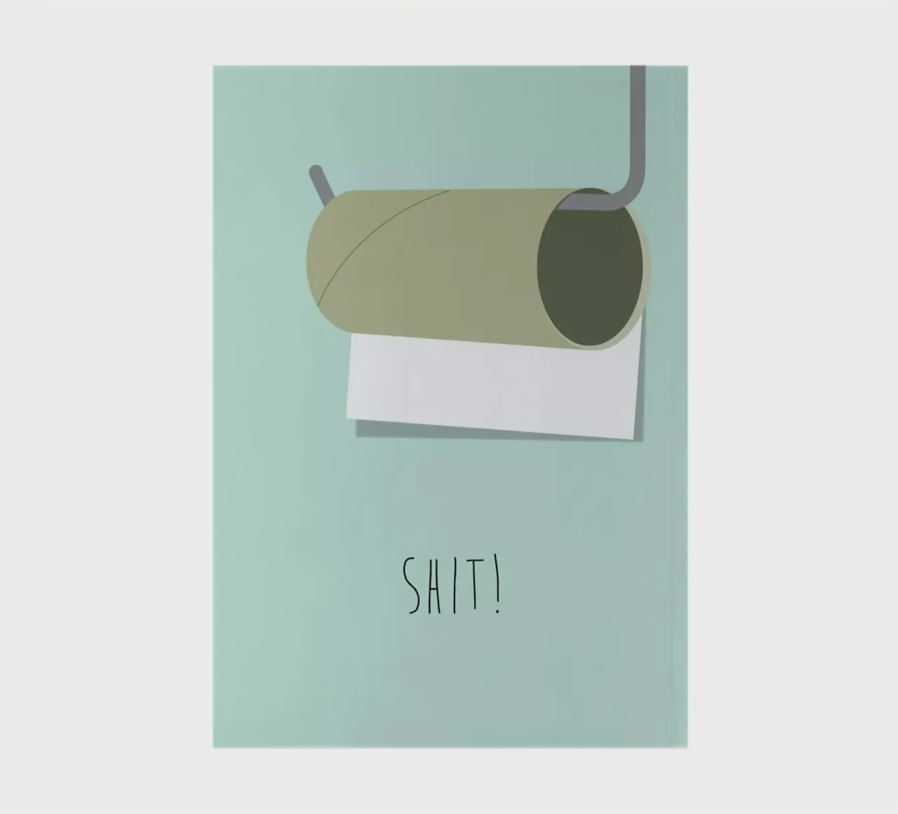Shit carnet de notes de Trabolt Design