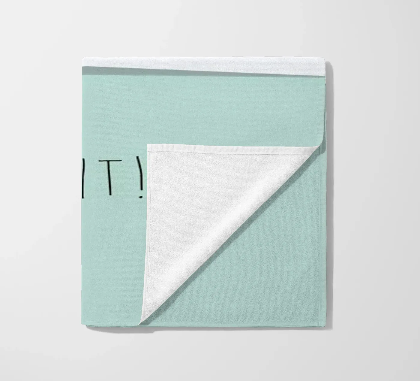 Shit strandhanddoek van Trabolt Design