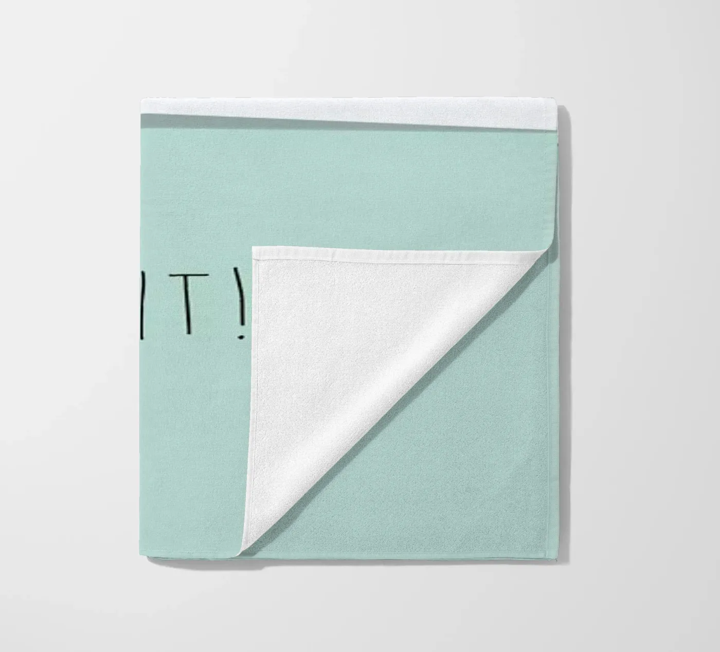 Shit strandhanddoek van Trabolt Design