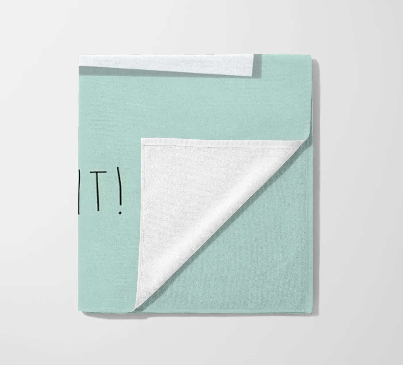 Shit strandhanddoek van Trabolt Design