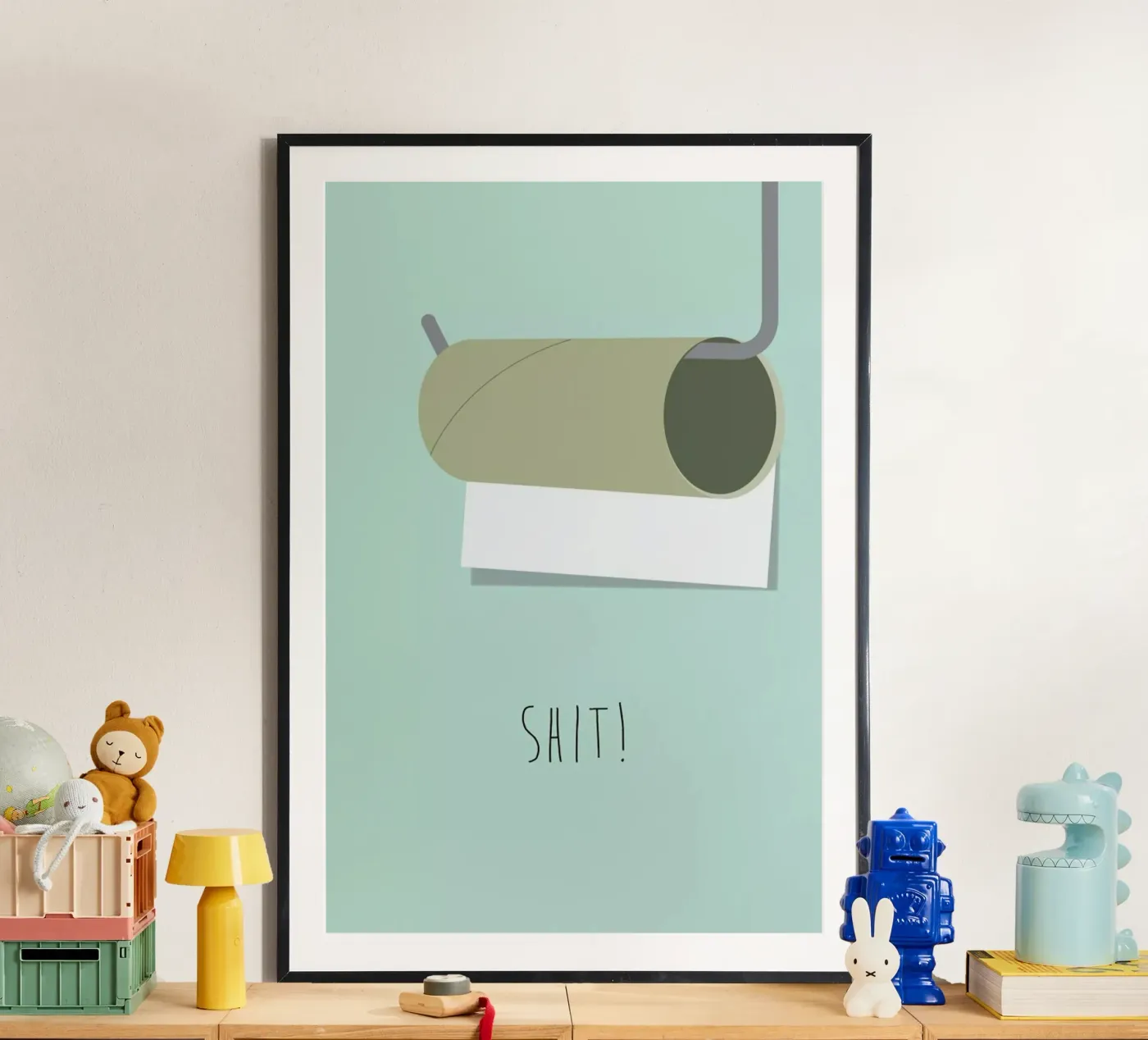 Shit poster da Trabolt Design