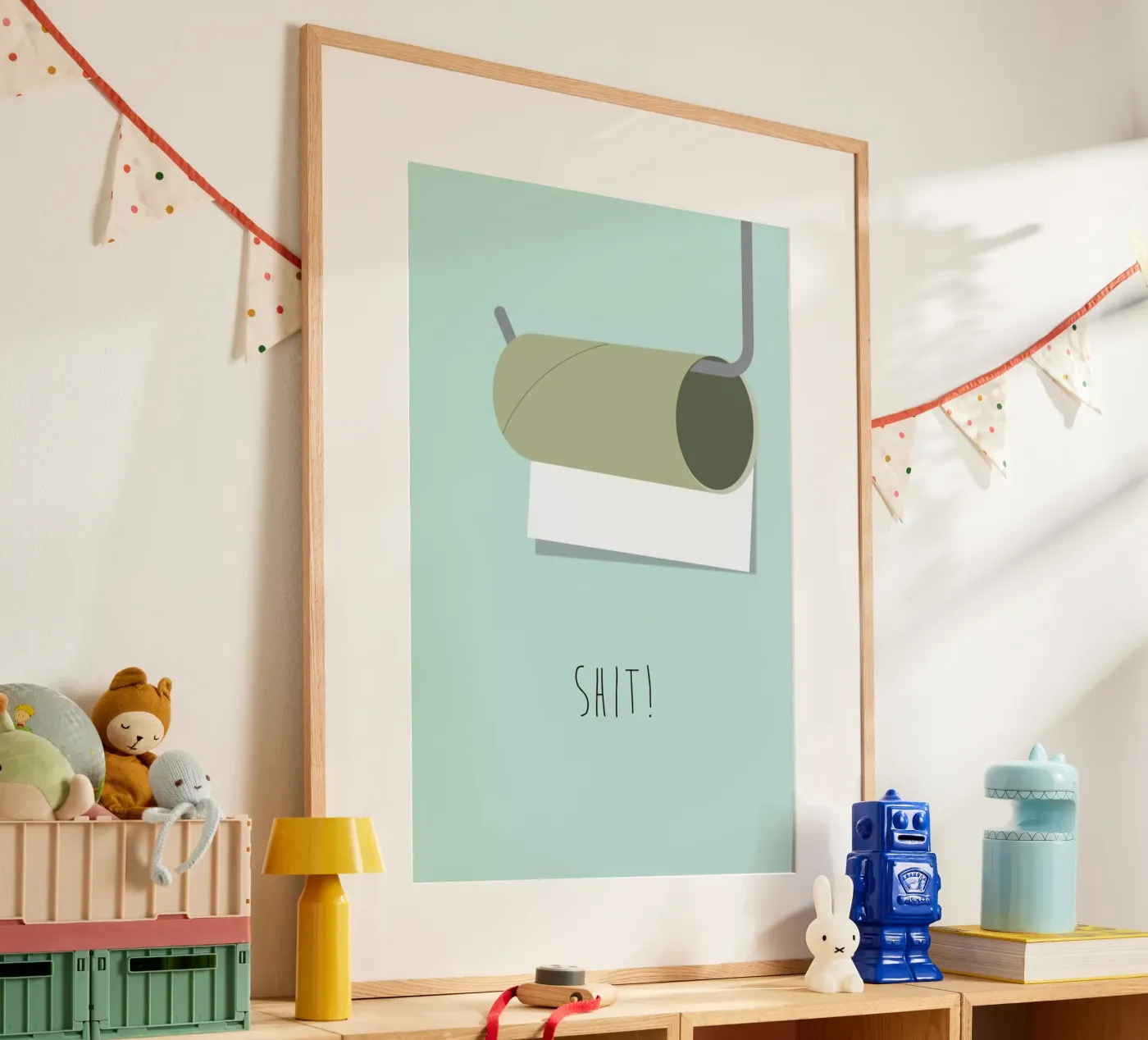 Shit poster da Trabolt Design