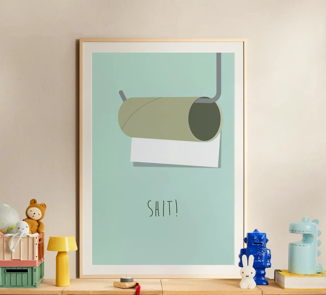 Shit poster by Trabolt Design