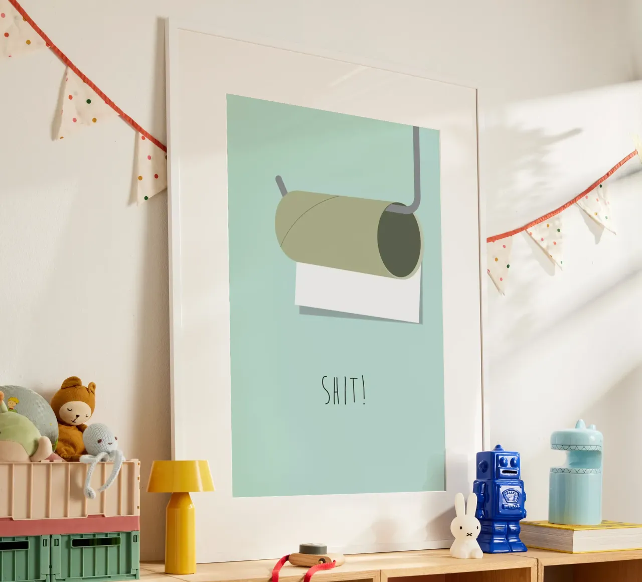 Shit poster by Trabolt Design