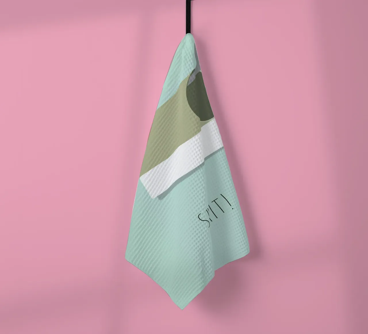 Shit Geschirrtuch von Trabolt Design