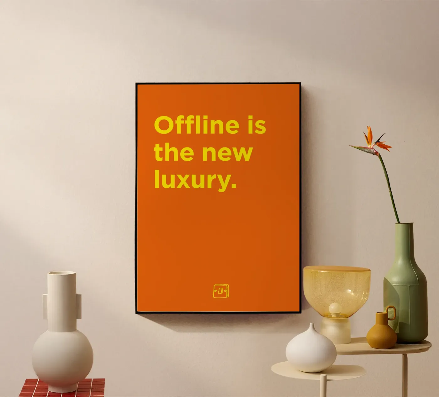 Offline acrylic glass by Art Fart